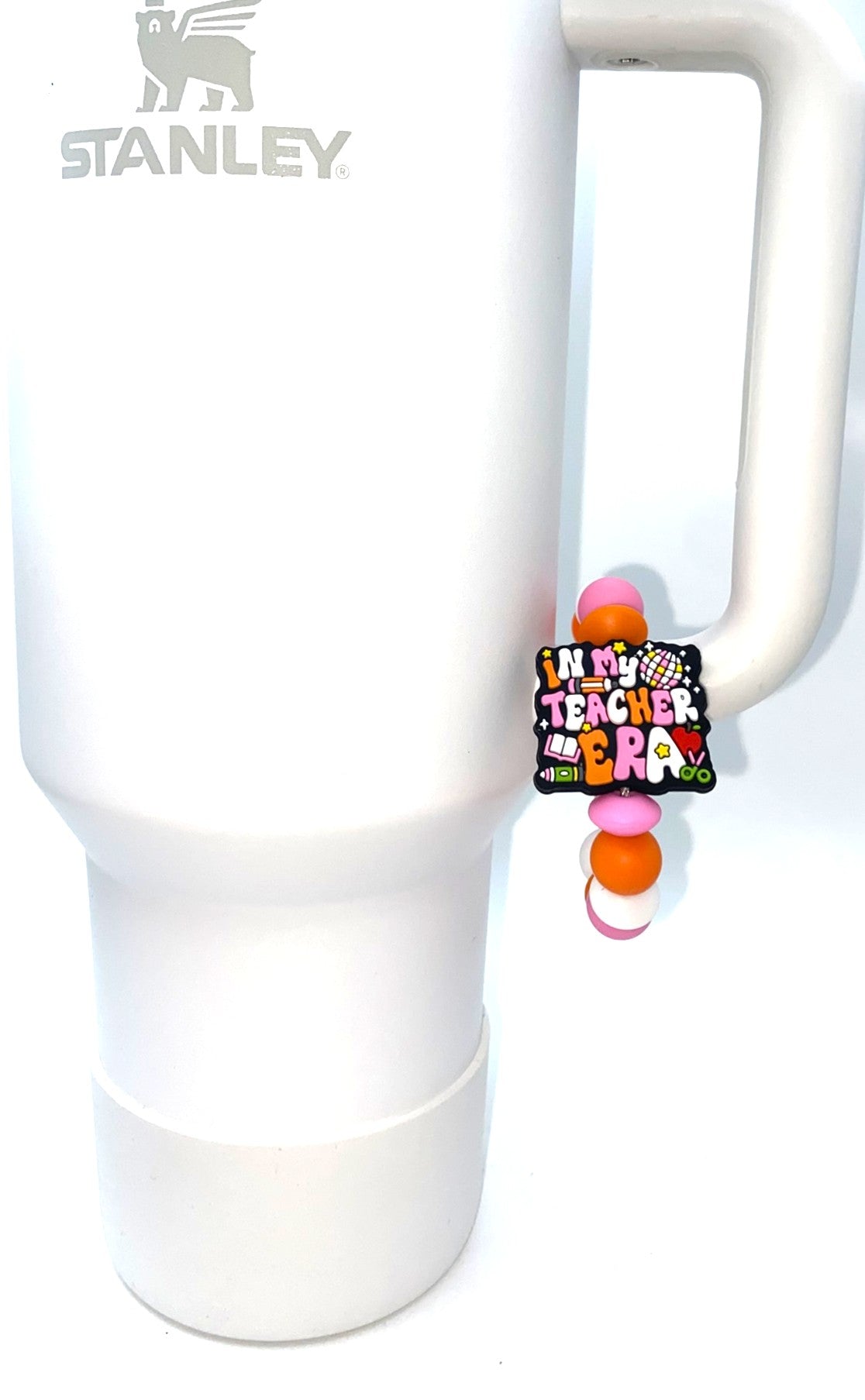 In My Teacher Era Stanley Tumbler Cup Handle Charm