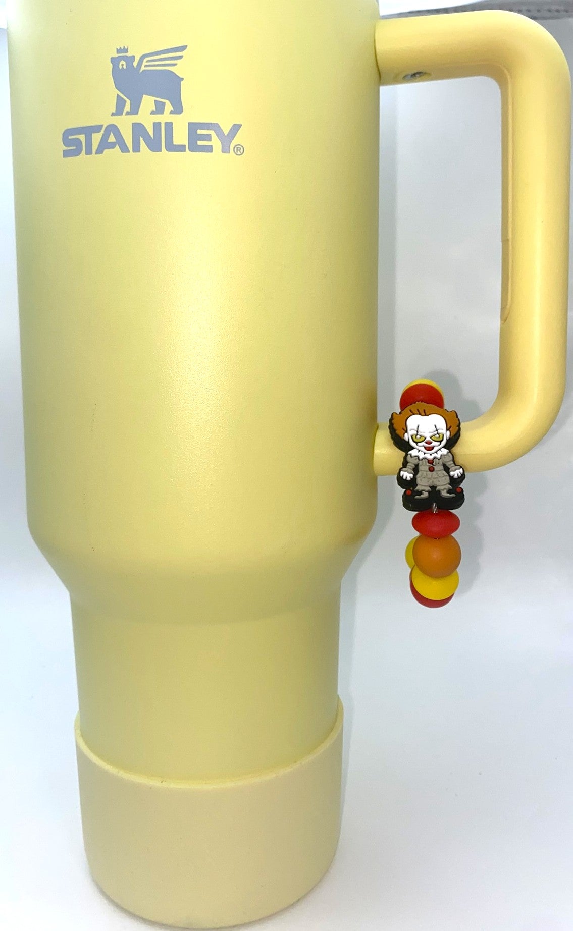 Clown Horror Villain Stanley Tumbler Cup Handle Charm