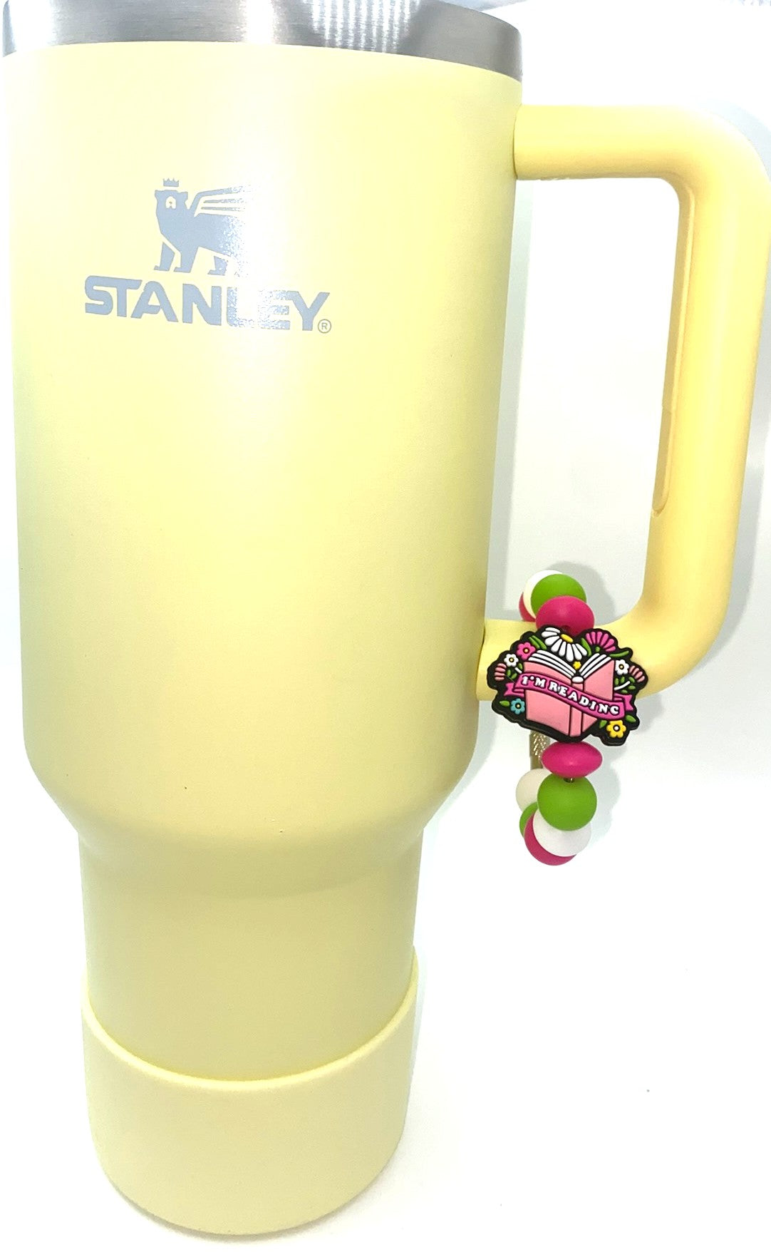 I'm Reading Stanley Tumbler Cup Handle Charm