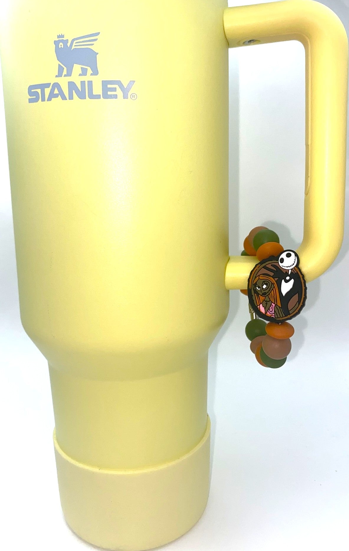 Jack & Sally Nightmare Christmas Halloween Stanley Tumbler Cup Handle Charm