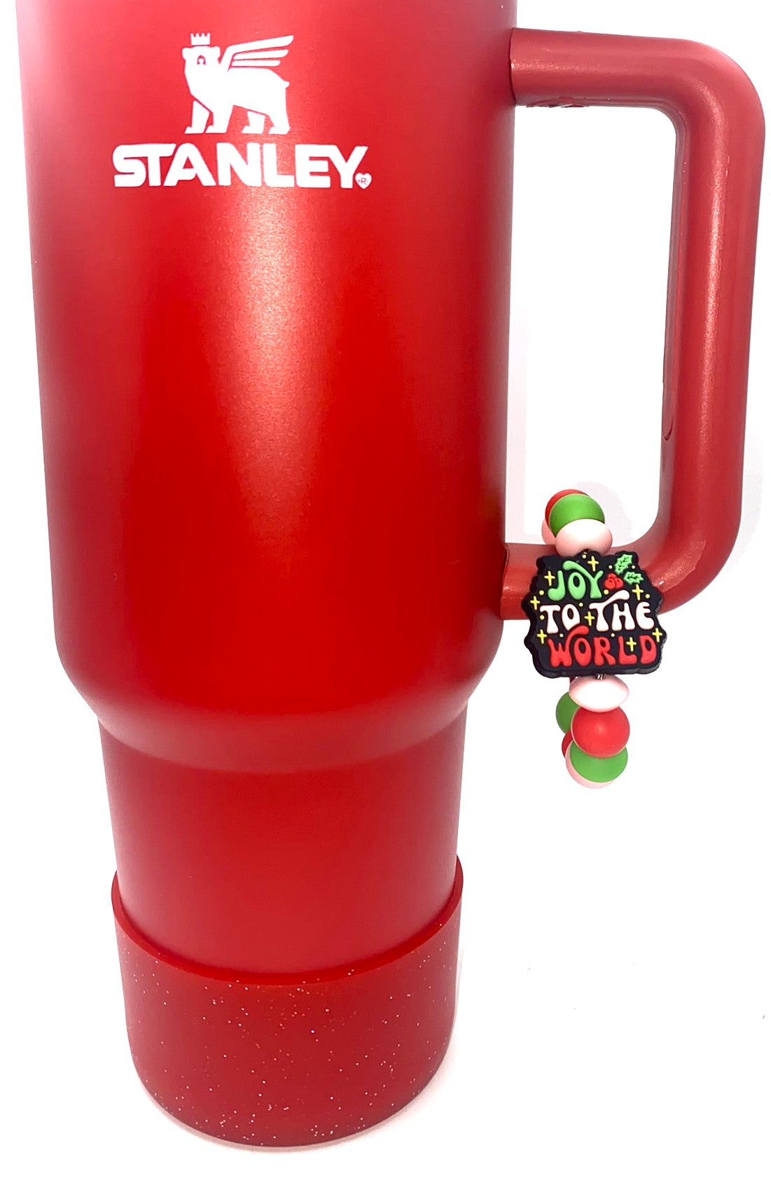 Joy To The World Christmas Stanley Tumbler Cup Handle Charm