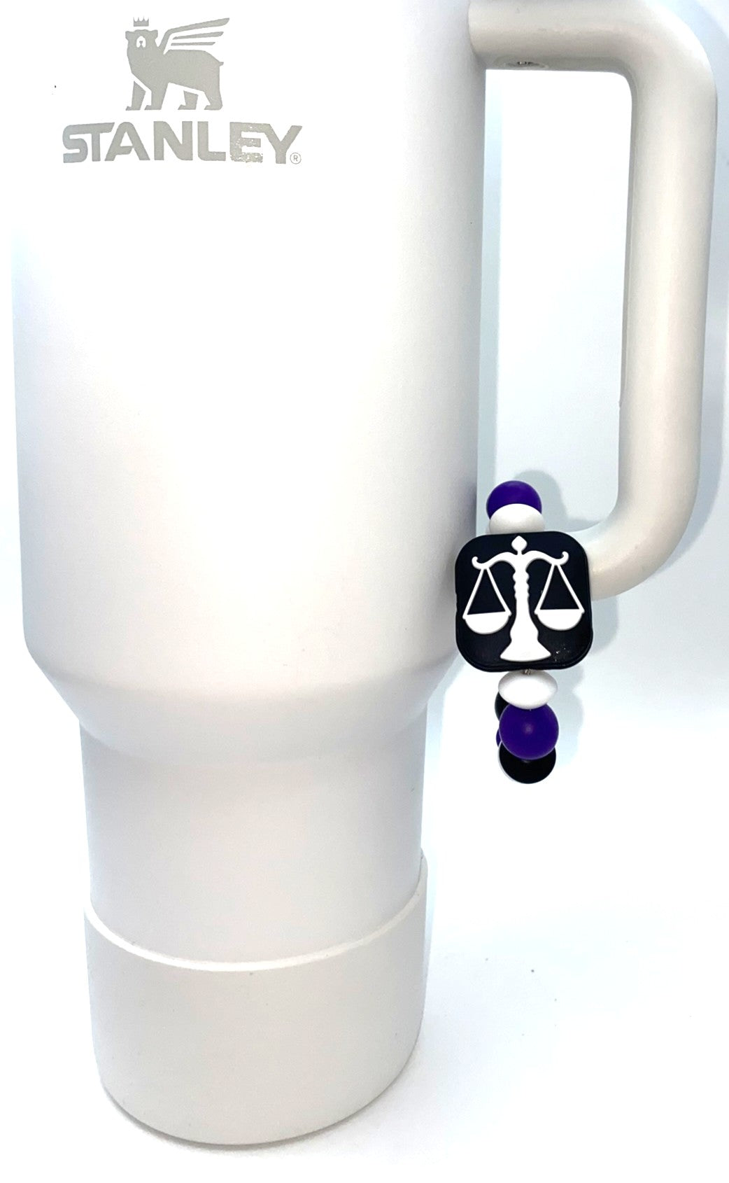 Justice Scales Stanley Tumbler Cup Handle Charm