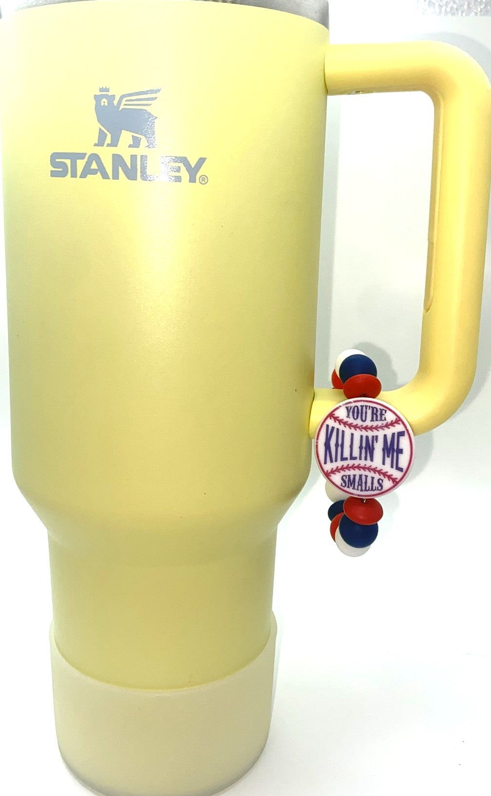 You're Killing Me Smalls Baseball Stanley Tumbler Cup Handle Charm