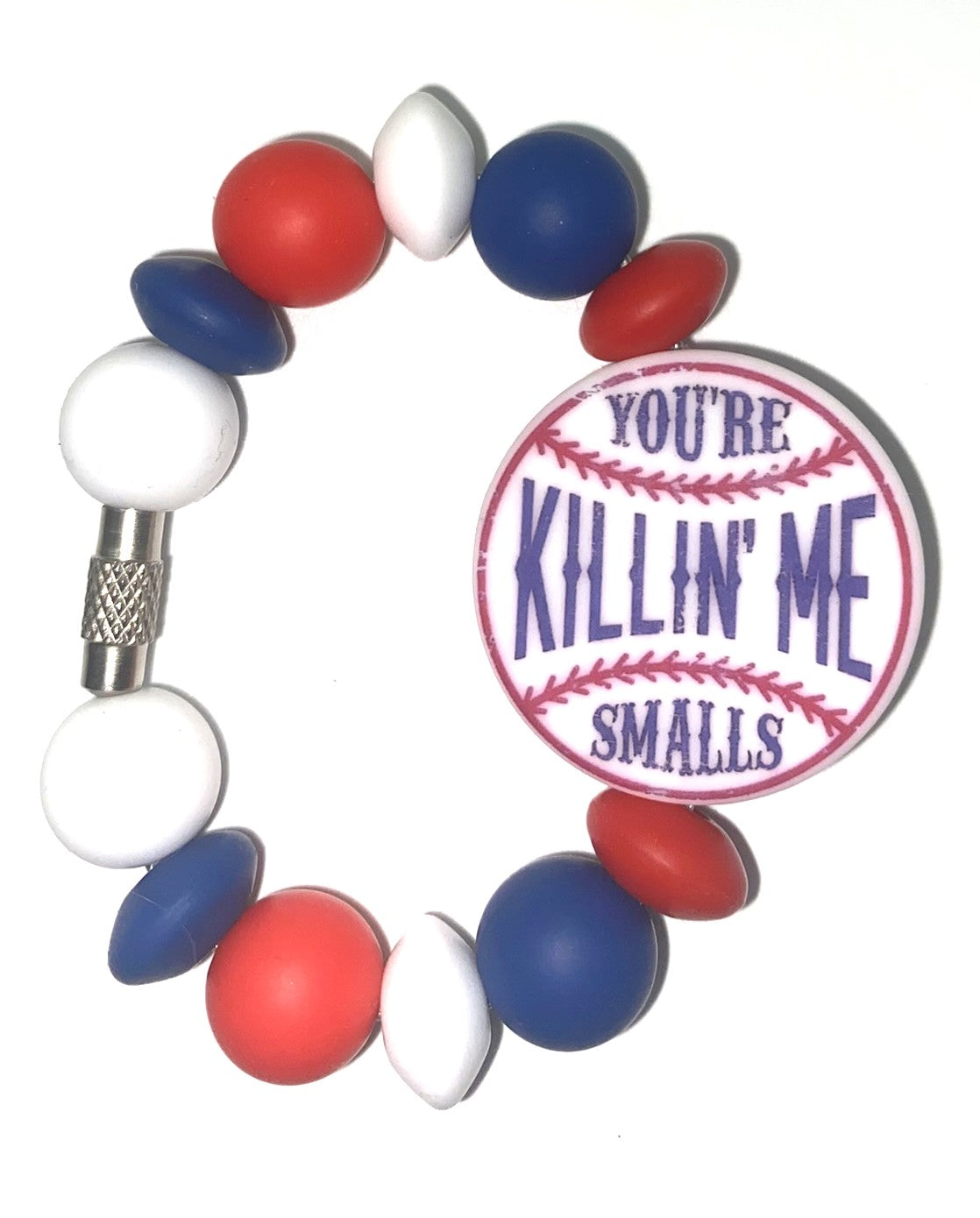 You're Killing Me Smalls Baseball Stanley Tumbler Cup Handle Charm