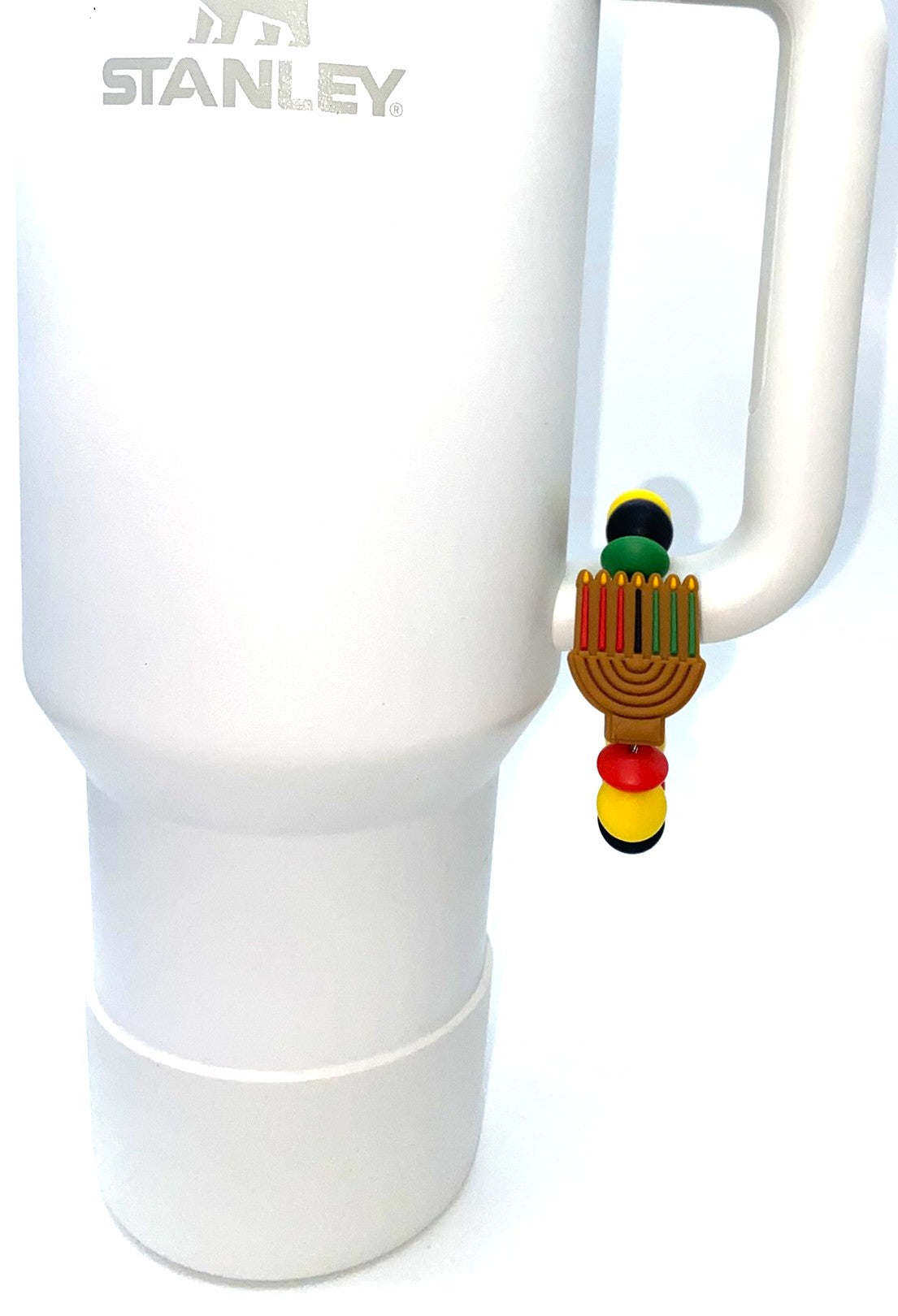 Kwanzaa Kinara Candles Stanley Tumbler Cup Handle Charm
