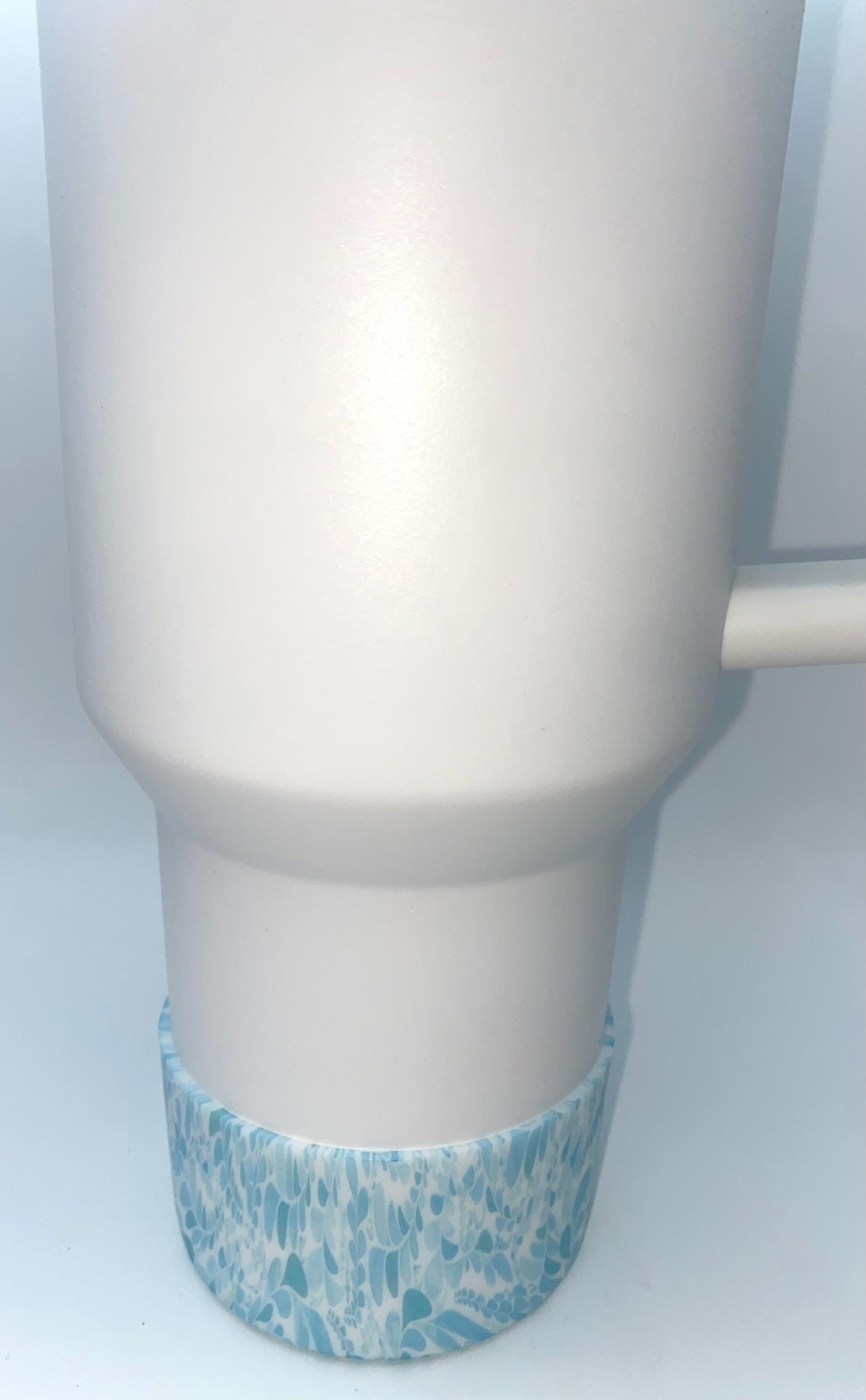 Leafy Blue Stanley Tumbler Boot Sleeve #64