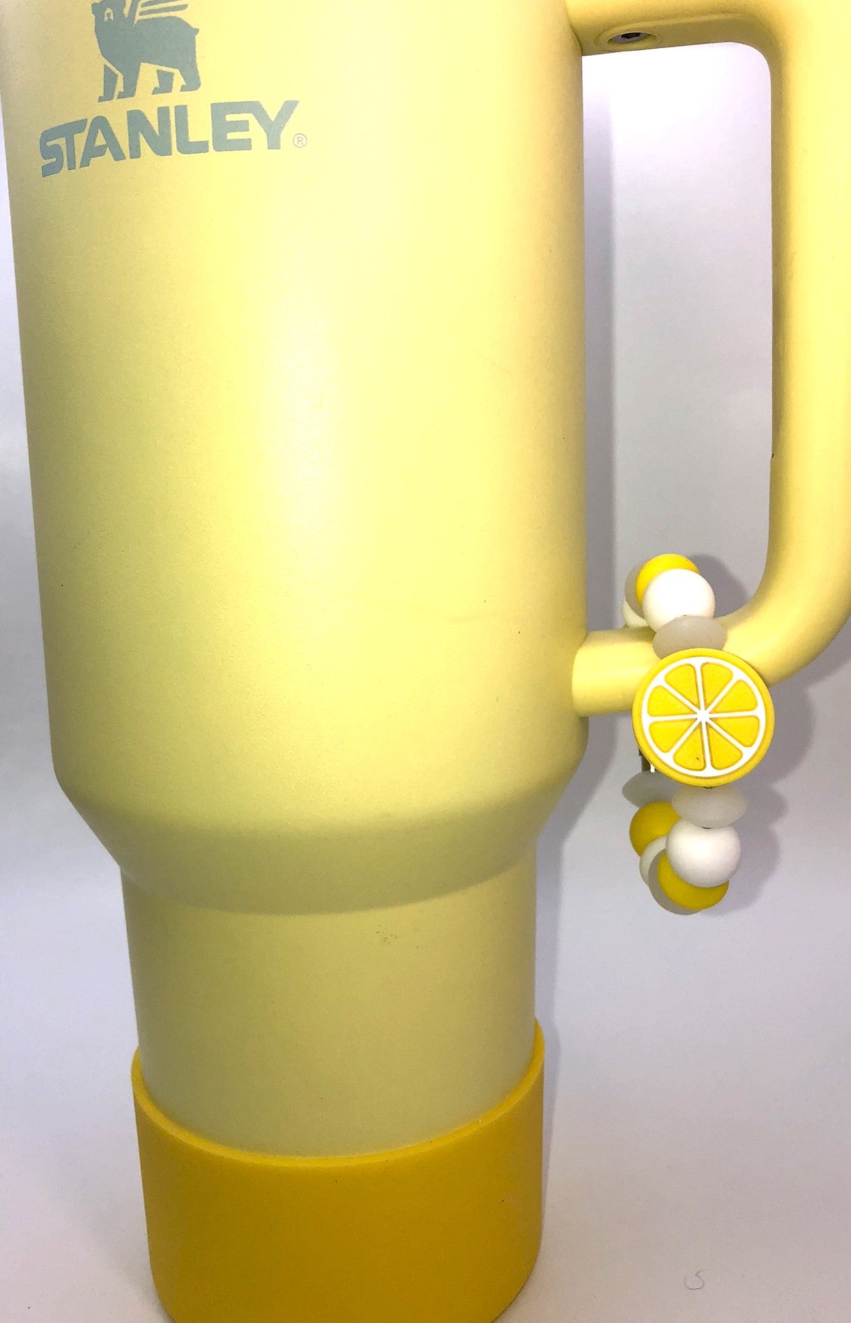 Lemon Slice Fruit Stanley Tumbler Cup Handle Charm