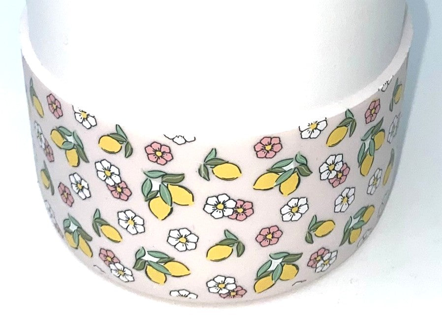 Lemons Floral Stanley Tumbler Boot Sleeve #88