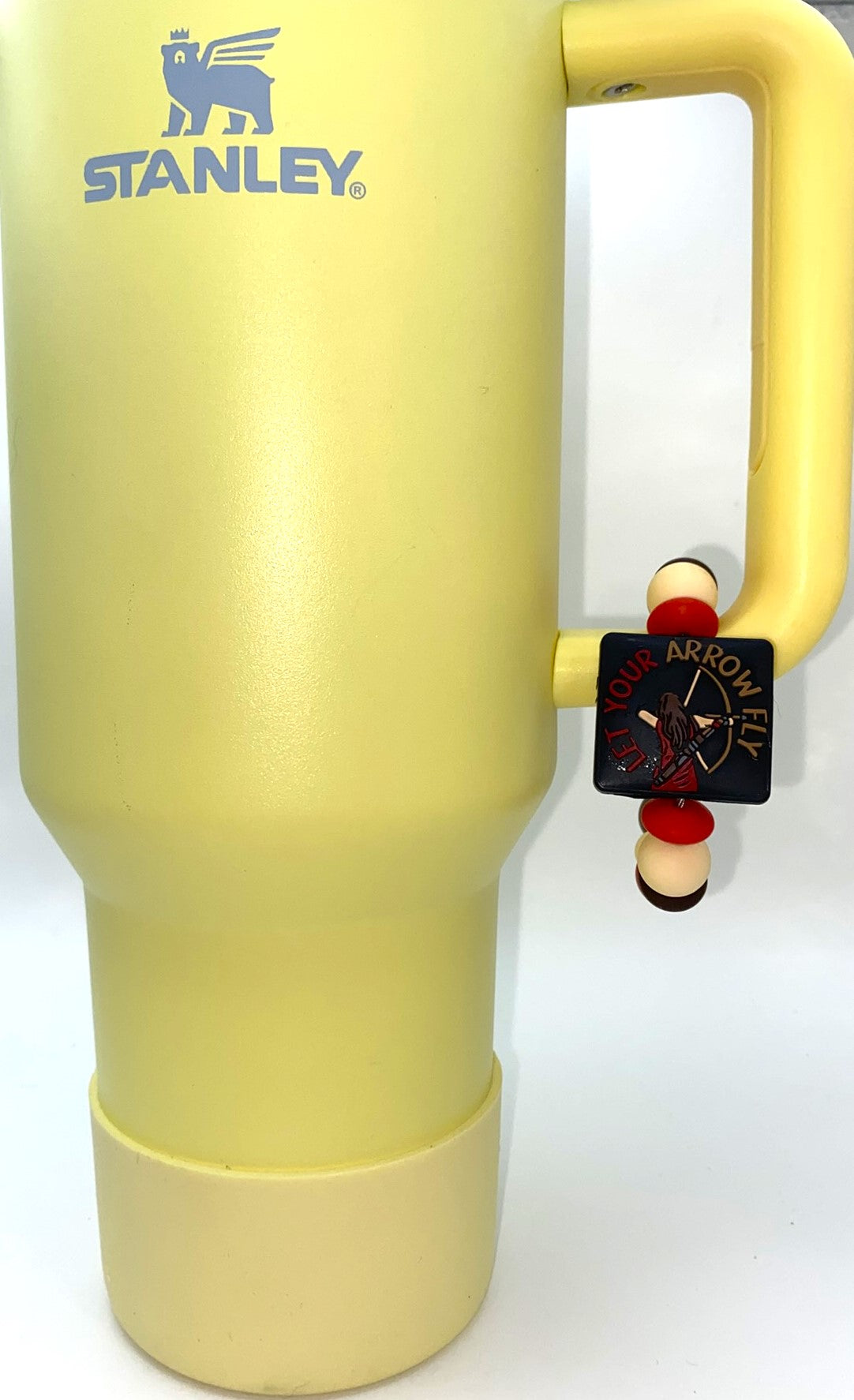 Let Your Arrow Fly Hunger Games Stanley Tumbler Cup Handle Charm