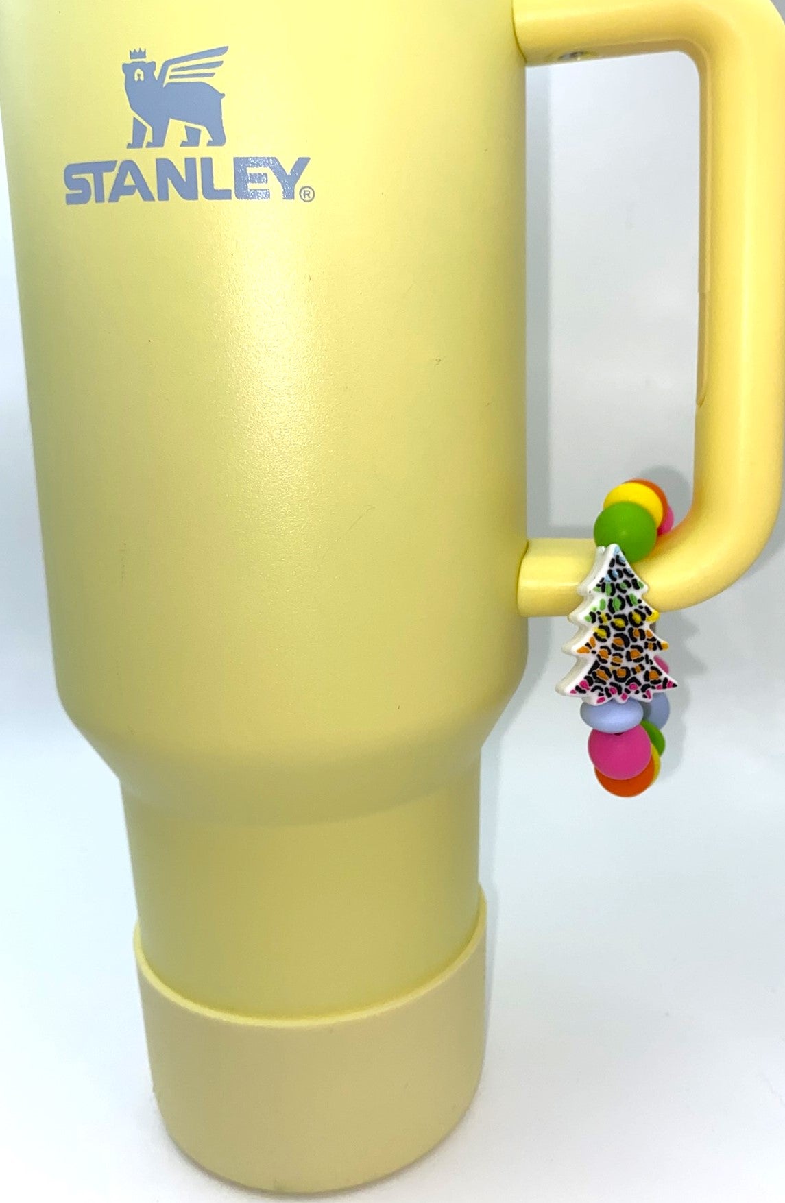 Leopard LF Christmas Tree Stanley Tumbler Cup Handle Charm