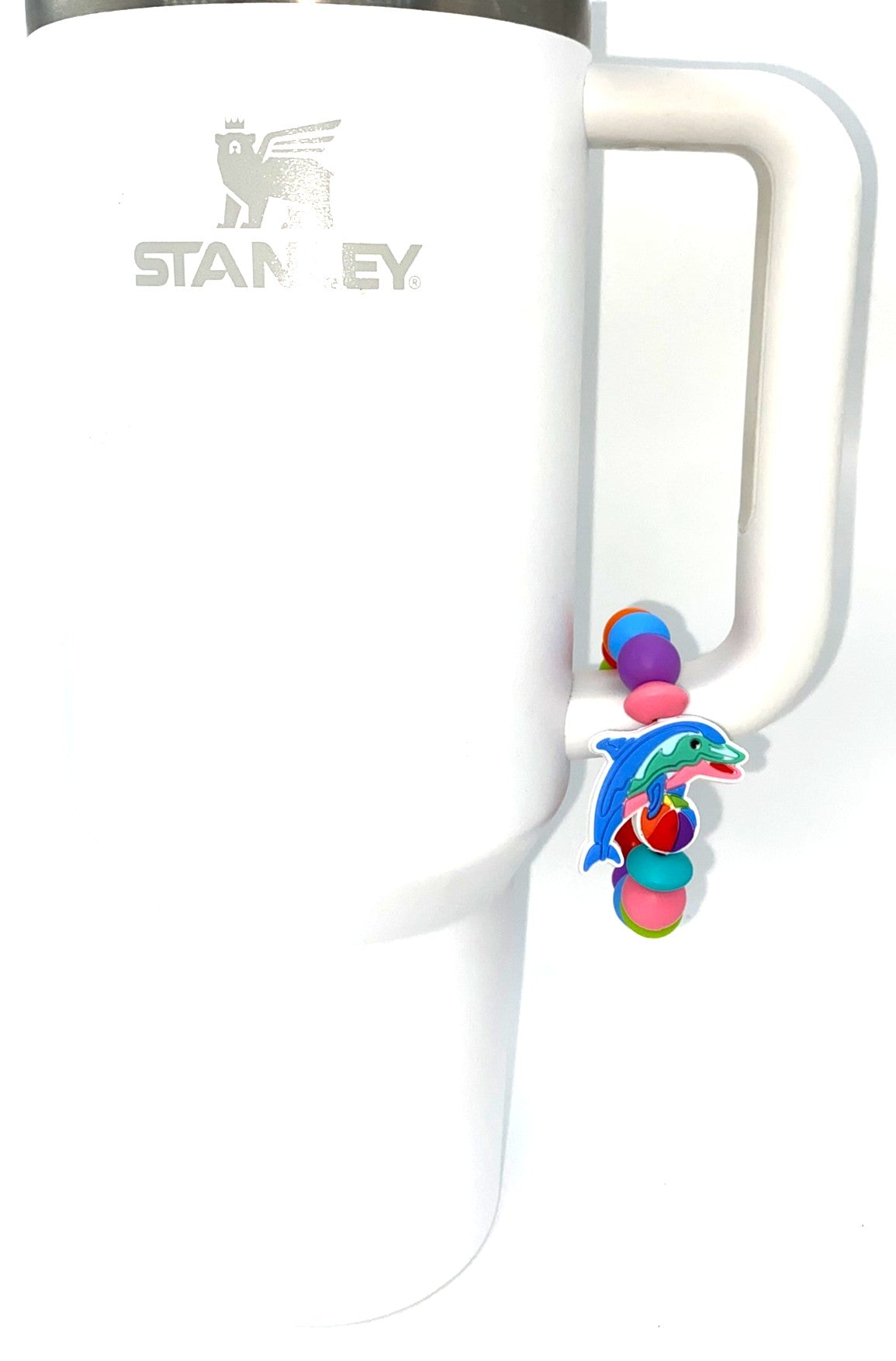 LF Dolphin Stanley Tumbler Cup Handle Charm