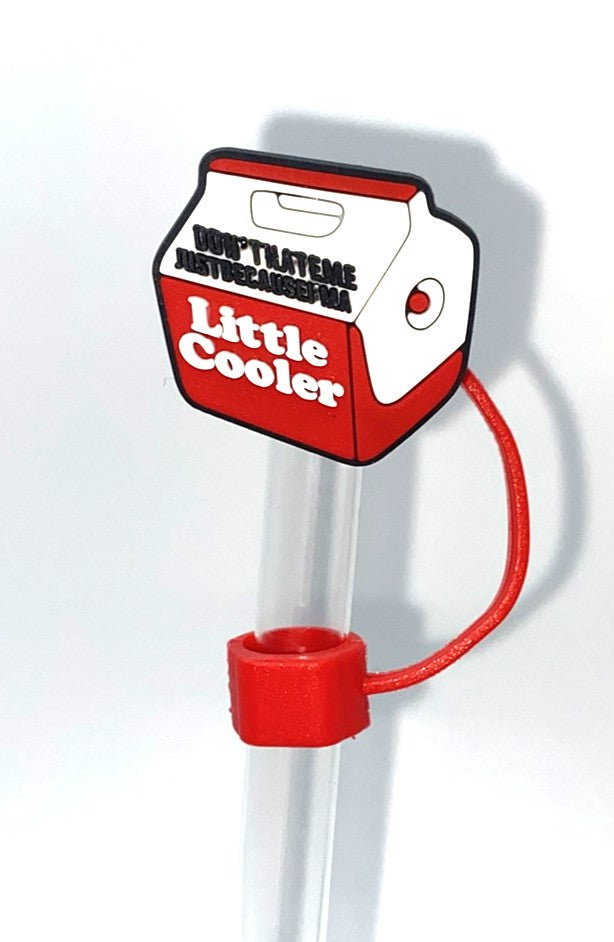 Little Cooler funny Straw Topper