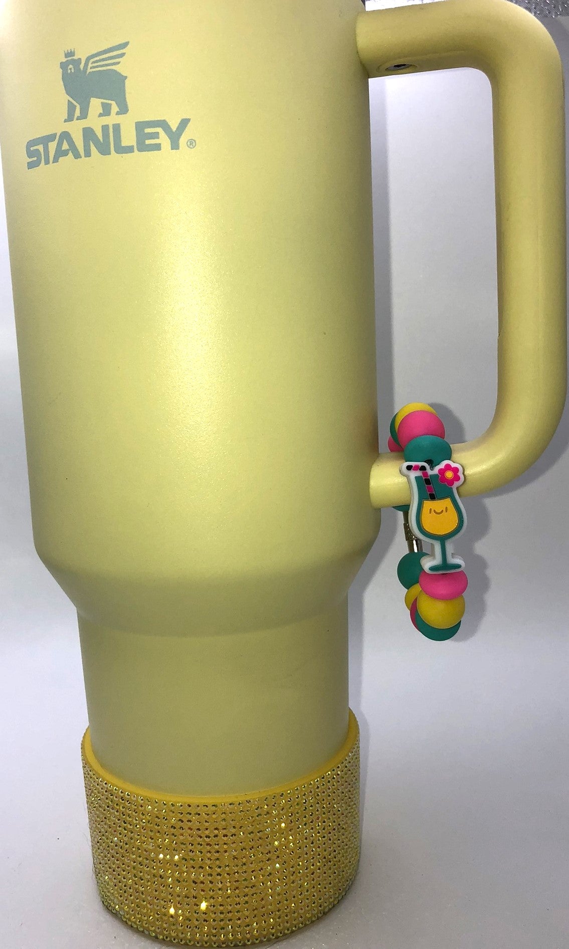 Mai Tai Cocktail Stanley Tumbler Cup Handle Charm