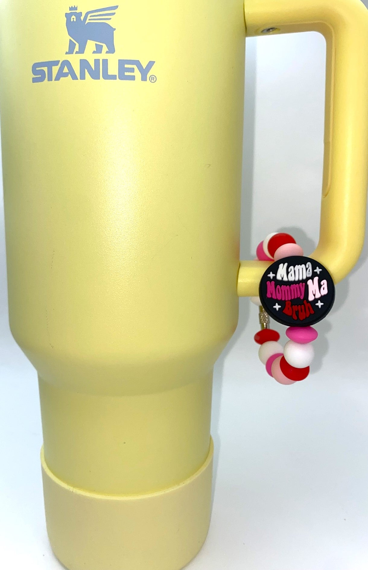 Mama Mommy Ma Bruh Funny Stanley Tumbler Cup Handle Charm
