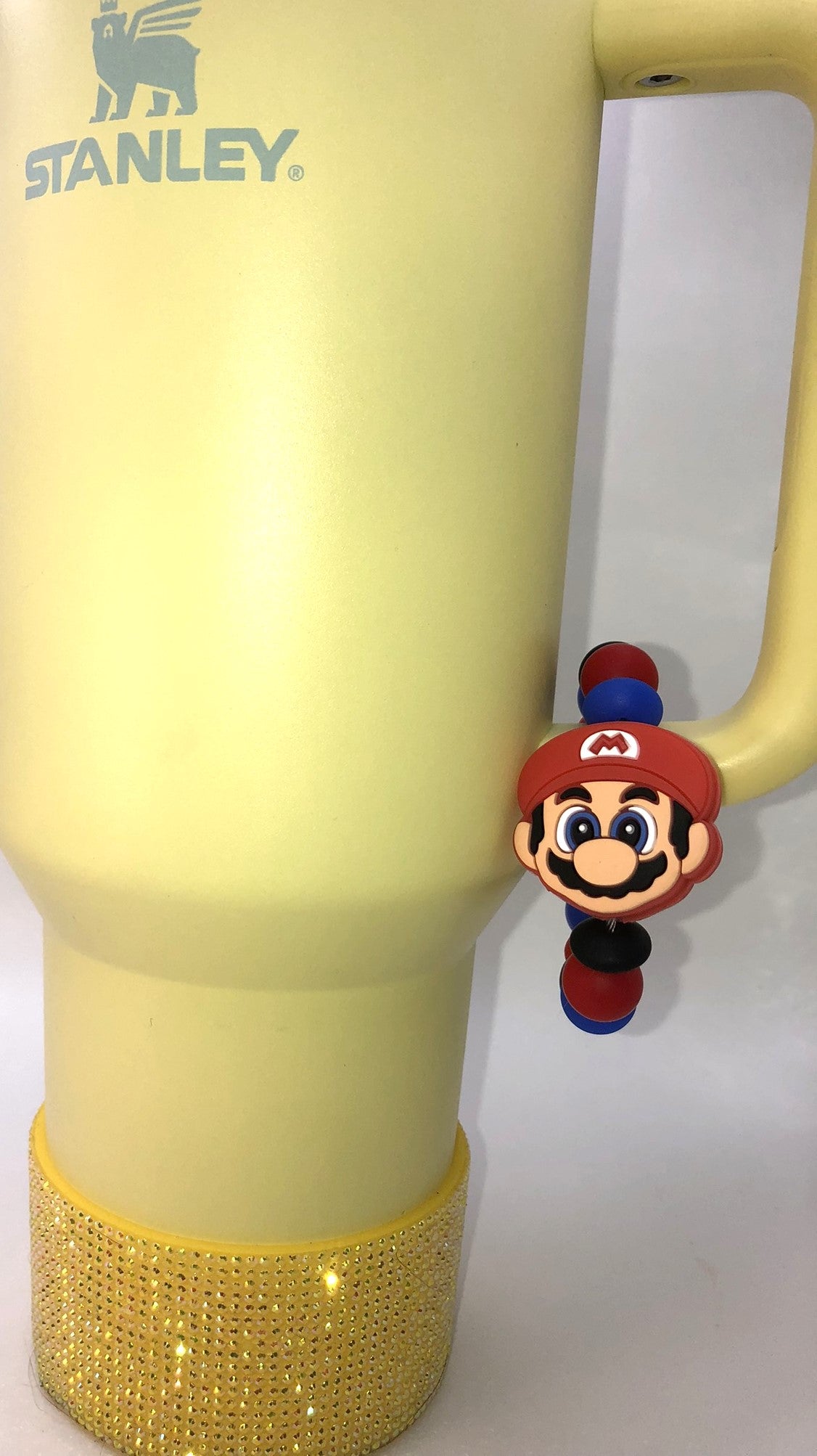 Italian Plumber Video Game Stanley Tumbler Cup Handle Charm