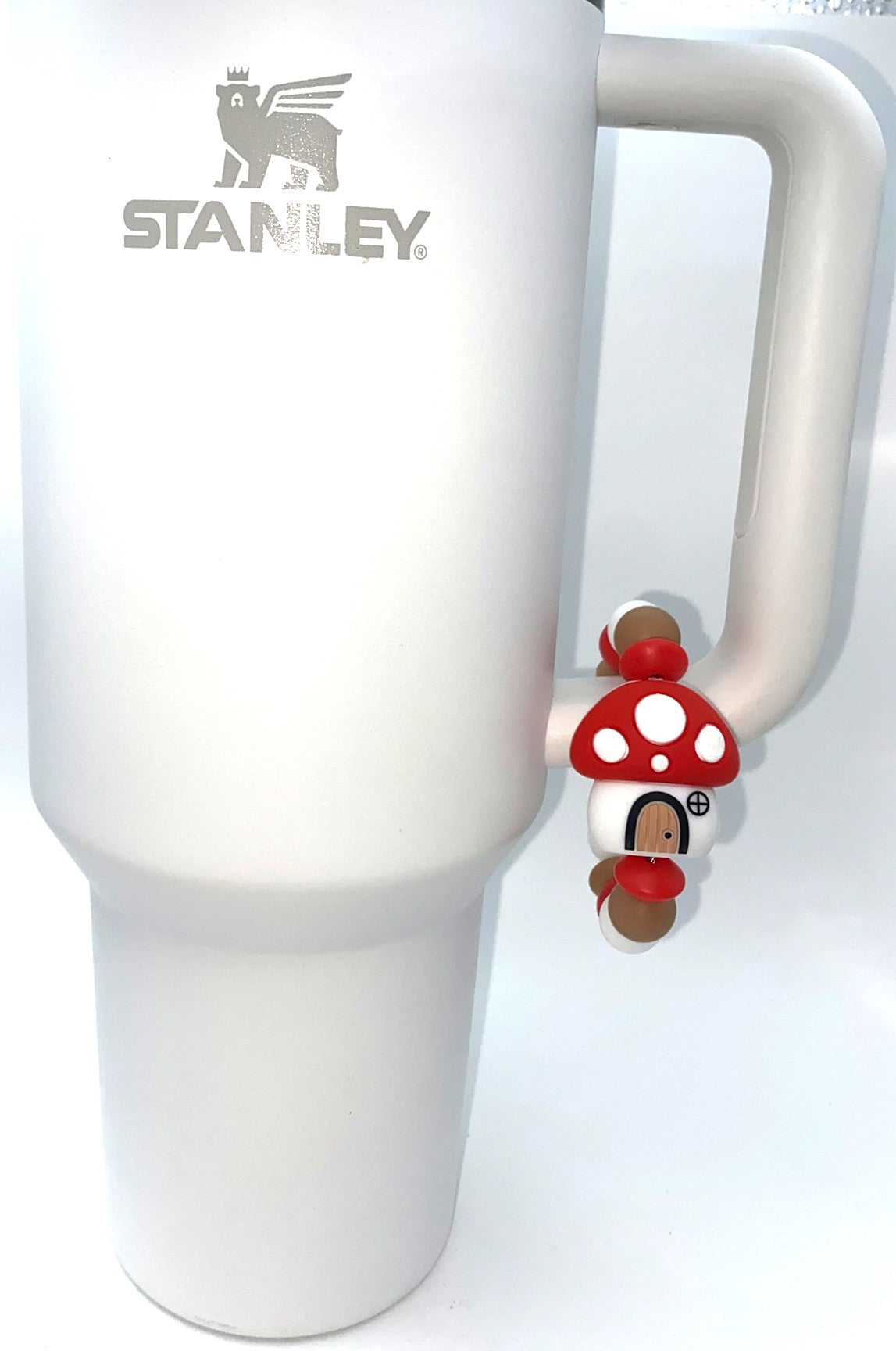 Mushroom House Stanley Tumbler Cup Handle Charm