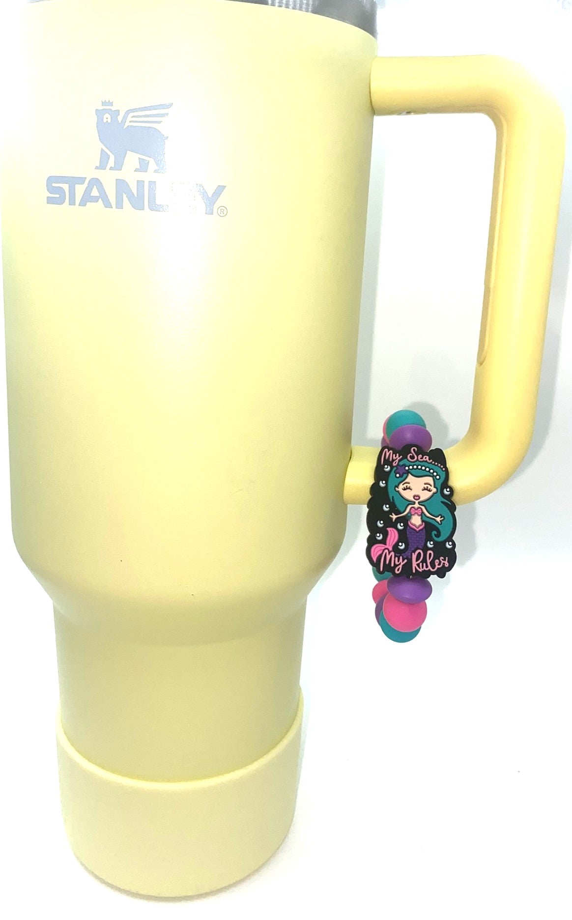 My Sea My Rules Mermaid Stanley Tumbler Cup Handle Charm