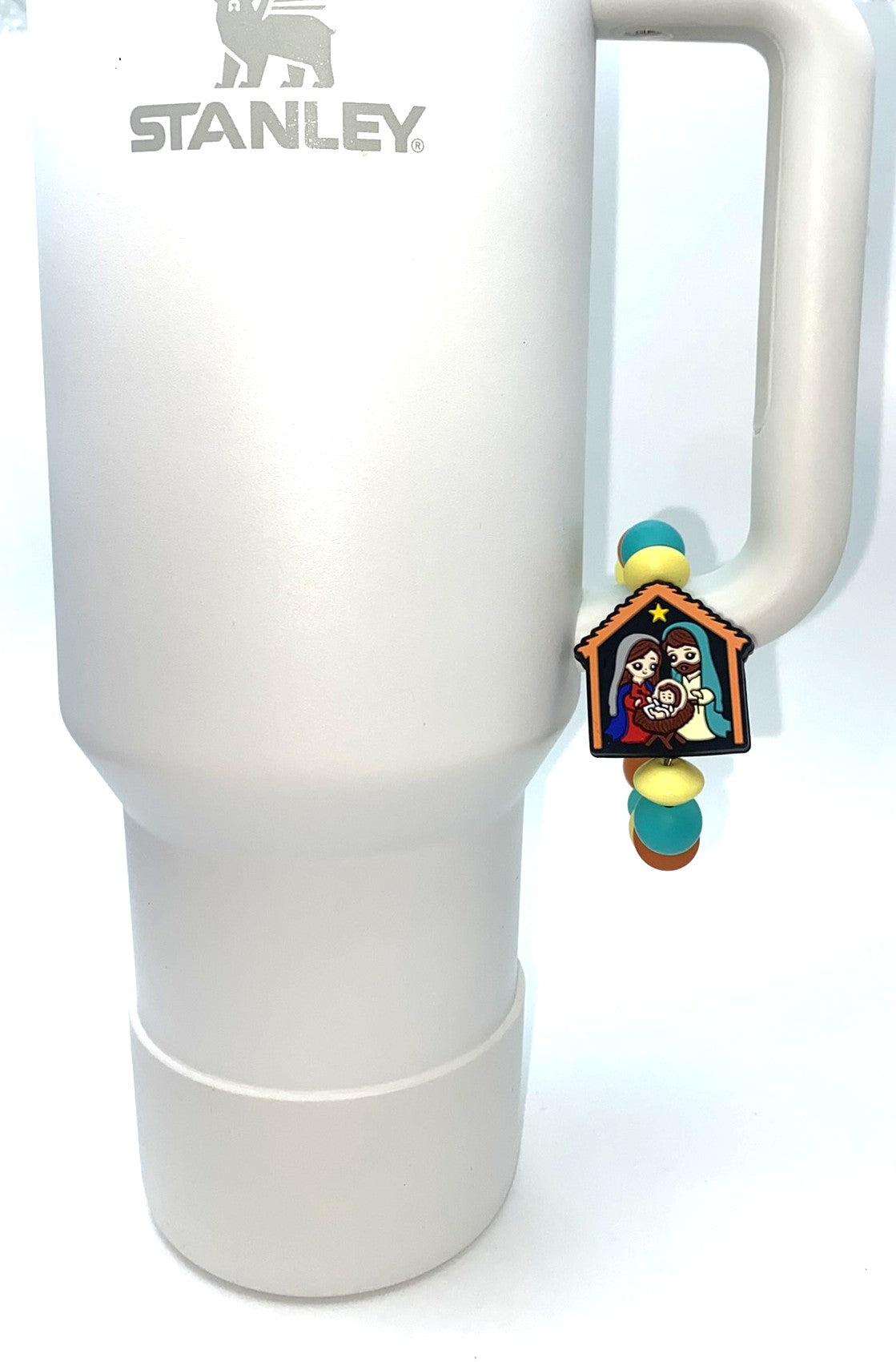 Nativity Scene Christmas Stanley Tumbler Cup Handle Charm