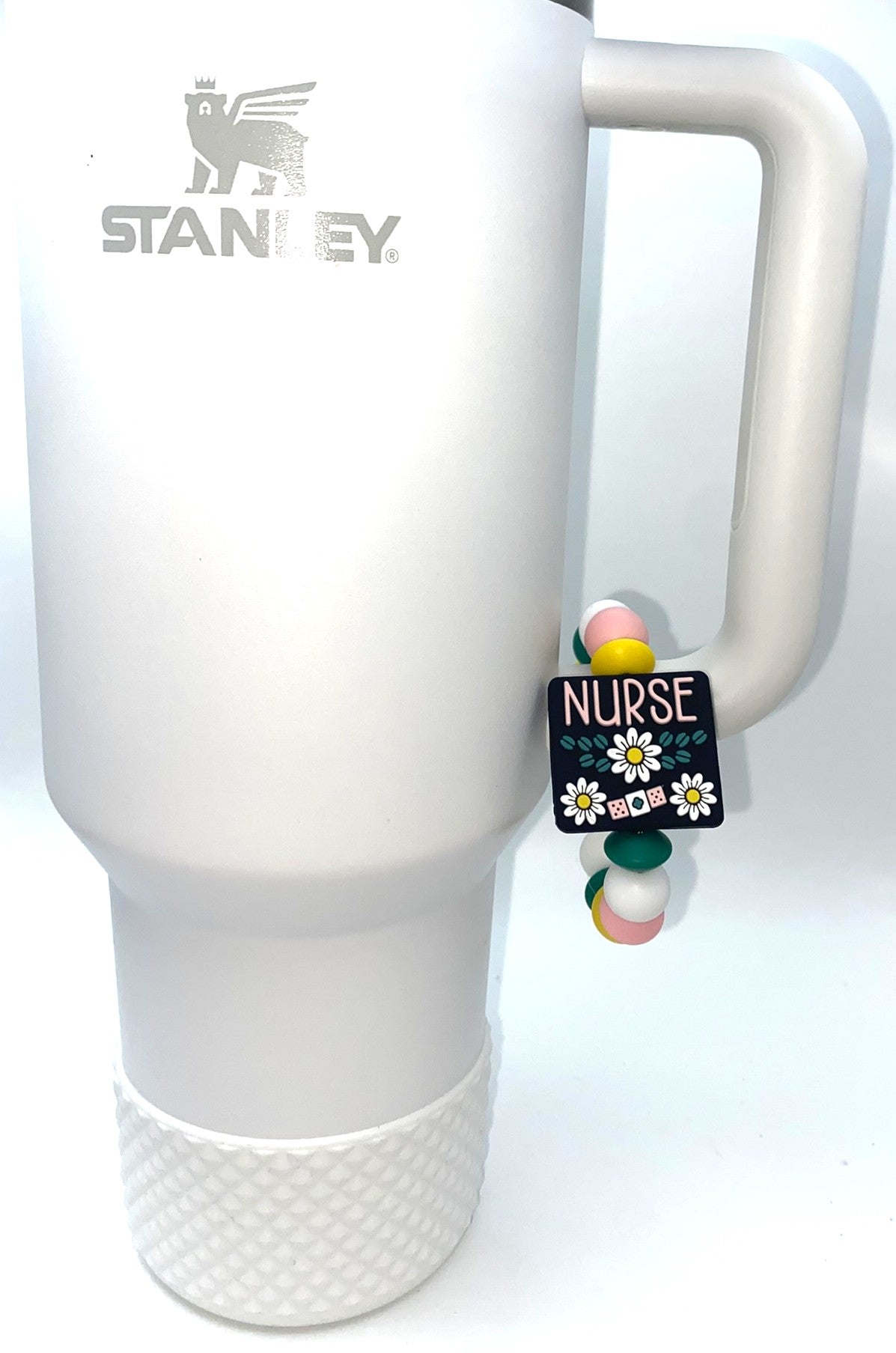 Nurse Daisy Band Aid Stanley Tumbler Cup Handle Charm