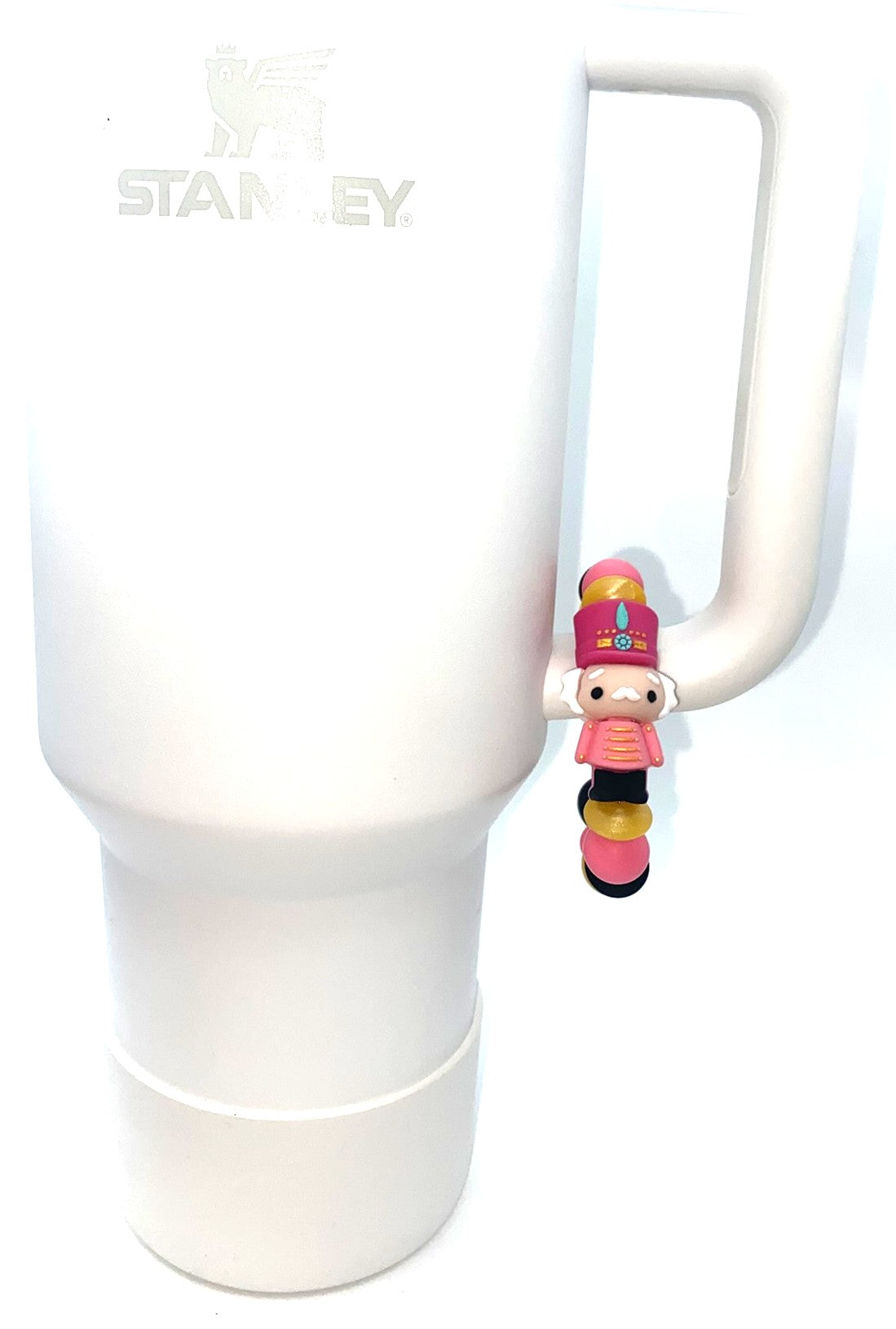 Pink Nutcracker 3D Christmas Stanley Tumbler Cup Handle Charm