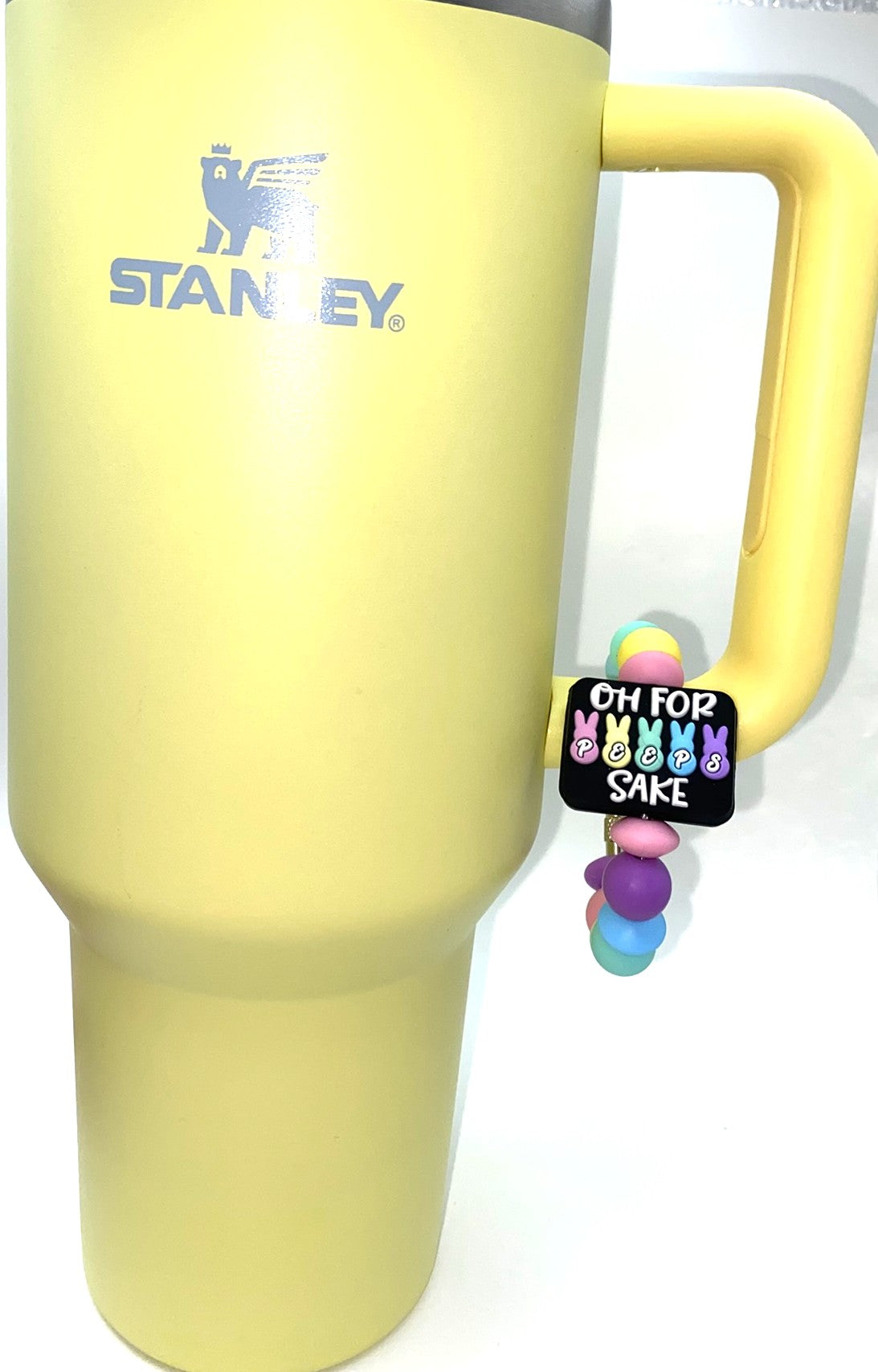 Oh For Peeps Sake Easter Stanley Tumbler Cup Handle Charm