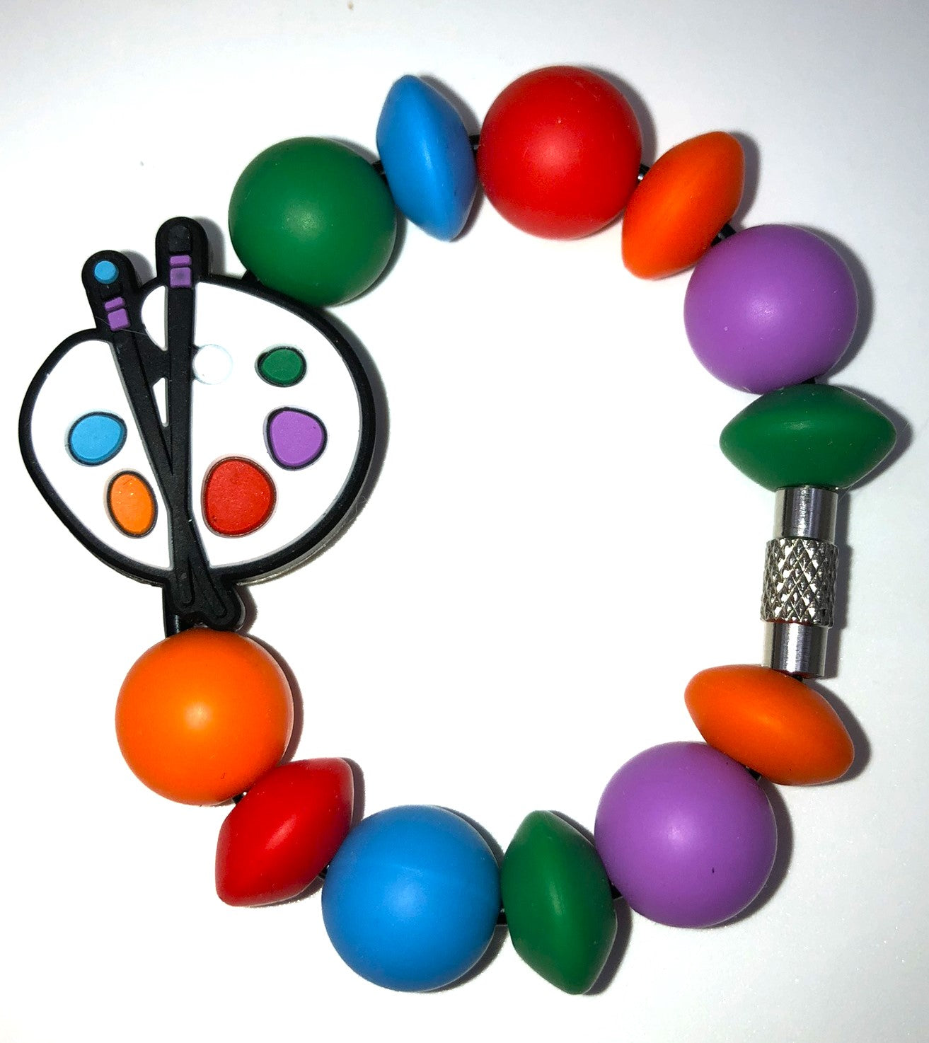 Paint Palette & Brushes Artist Painter Stanley Tumbler Cup Handle Charm