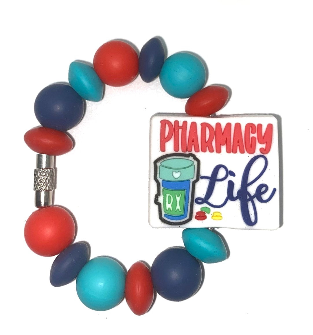 Pharmacy Life Stanley Tumbler Cup Handle Charm