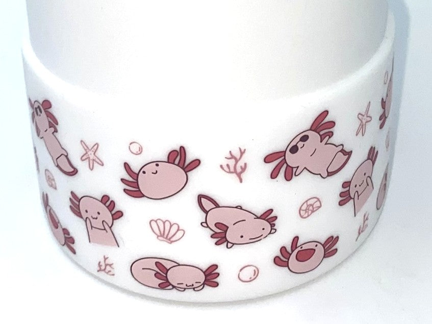 Pink Axolotl Stanley Tumbler Boot Sleeve #42