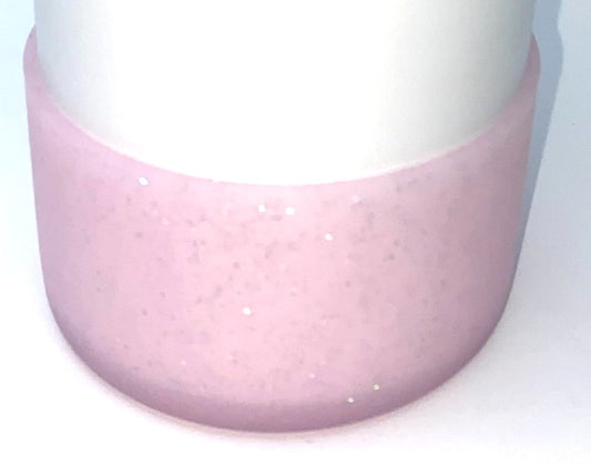 Glitter Pink Translucent Stanley Tumbler Boot Sleeve #38