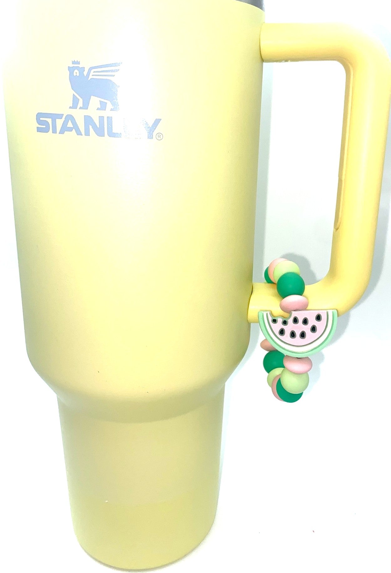 Pink Watermelon Slice 3D Stanley Tumbler Cup Handle Charm