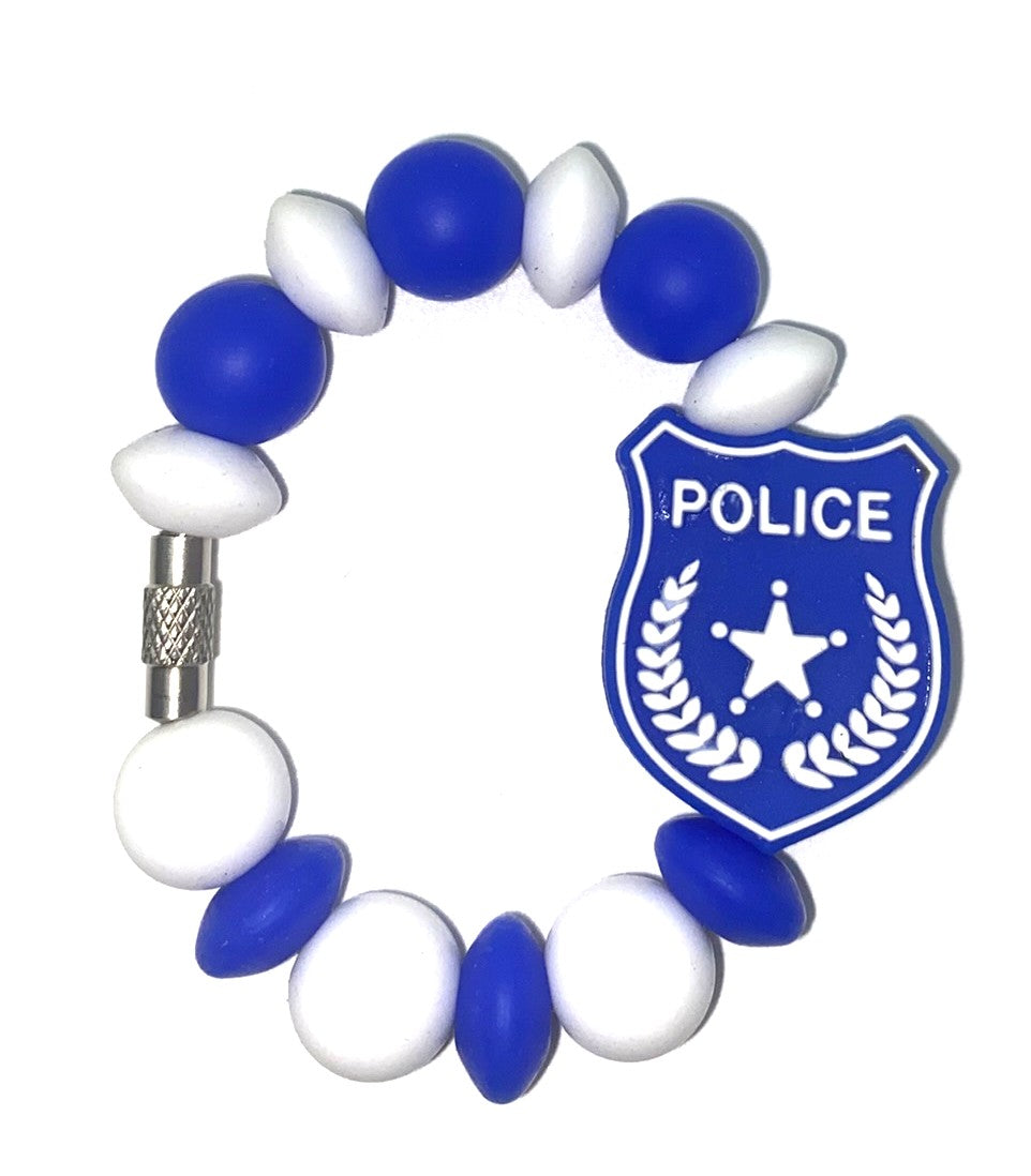 Police Badge Stanley Tumbler Cup Handle Charm