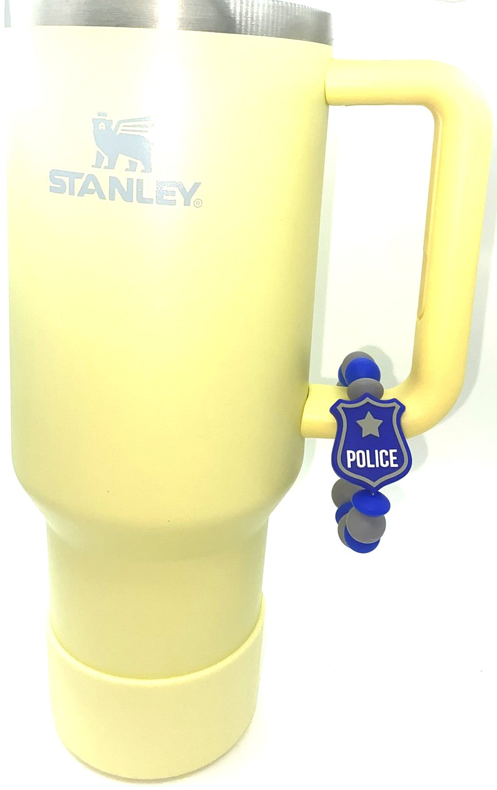 Police Badge Stanley Tumbler Cup Handle Charm