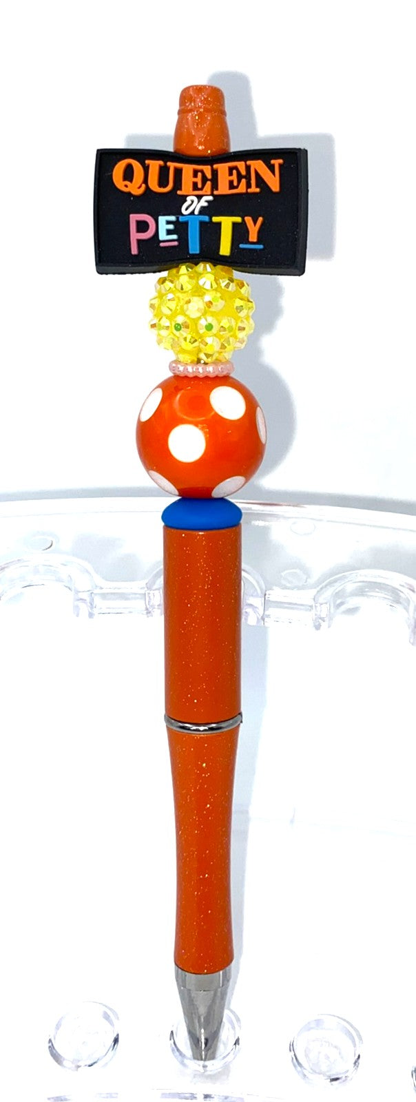 Queen of Petty Beaded Pen