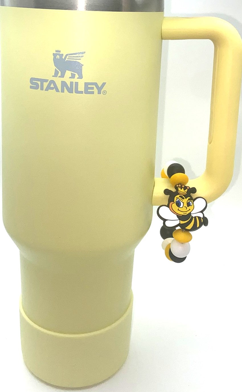 Queen Bee Stanley Tumbler Cup Handle Charm