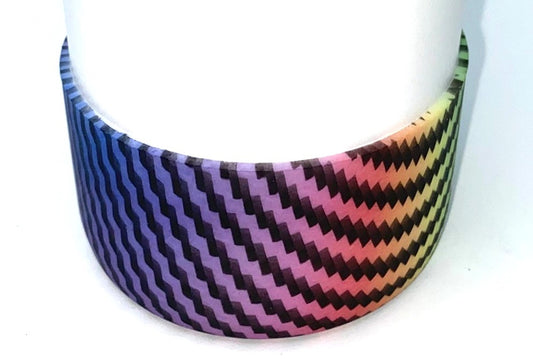 Rainbow Colorful Checks Stanley Tumbler Boot Sleeve #83