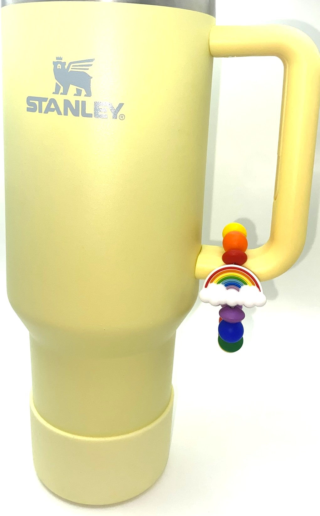Bright Rainbow 3D Stanley Tumbler Cup Handle Charm