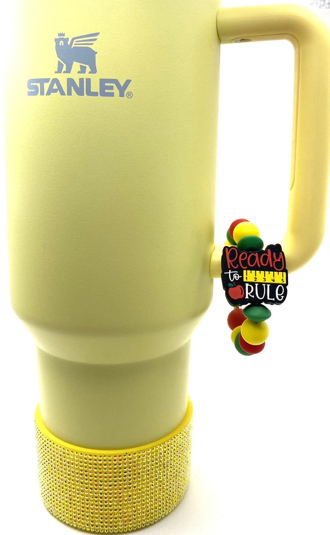 Ready To Rule Teacher School Stanley Tumbler Cup Handle Charm