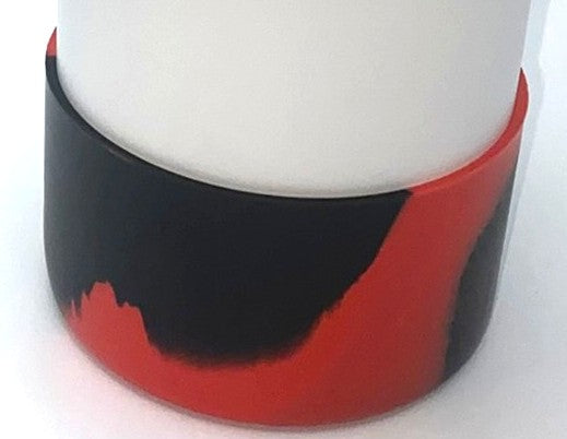 Red & Black Swirl Stanley Tumbler Boot Sleeve #109