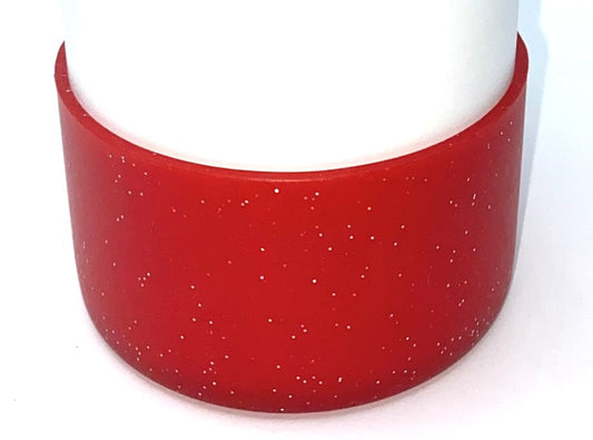 Glitter Red Translucent Stanley Tumbler Boot Sleeve #41