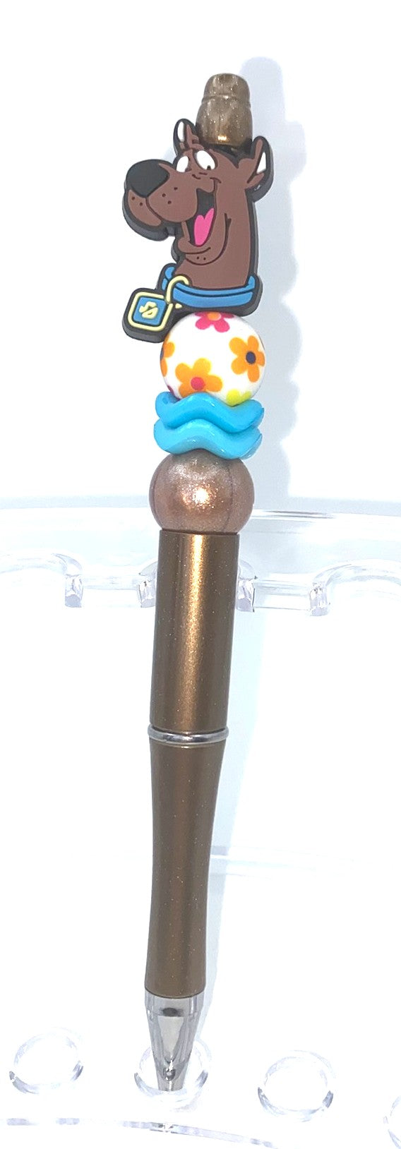 Mystery Sleuth Dog Beaded Pen