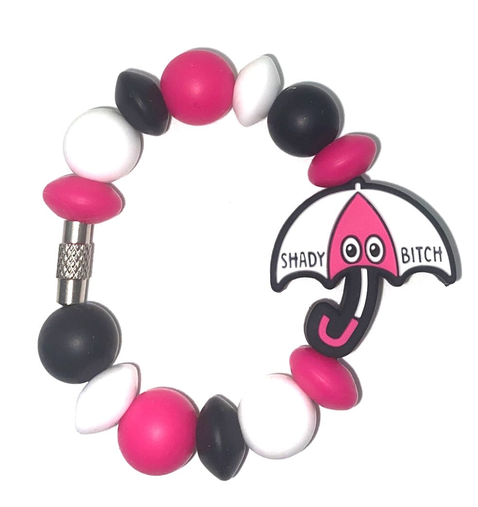 Shady Bitch Umrella Stanley Tumbler Cup Handle Charm