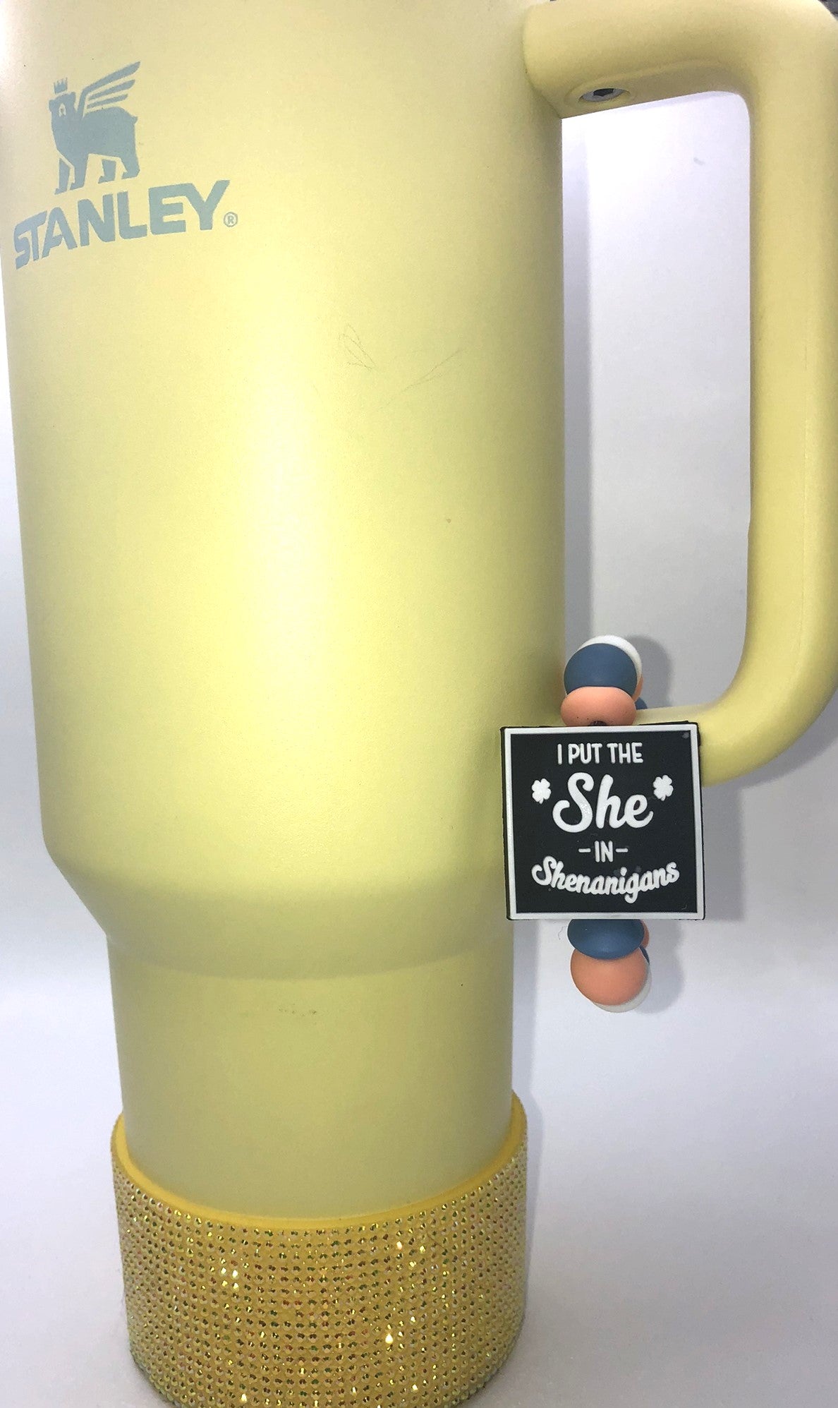 I Put The SHE in Shenanigans Stanley Tumbler Cup Handle Charm