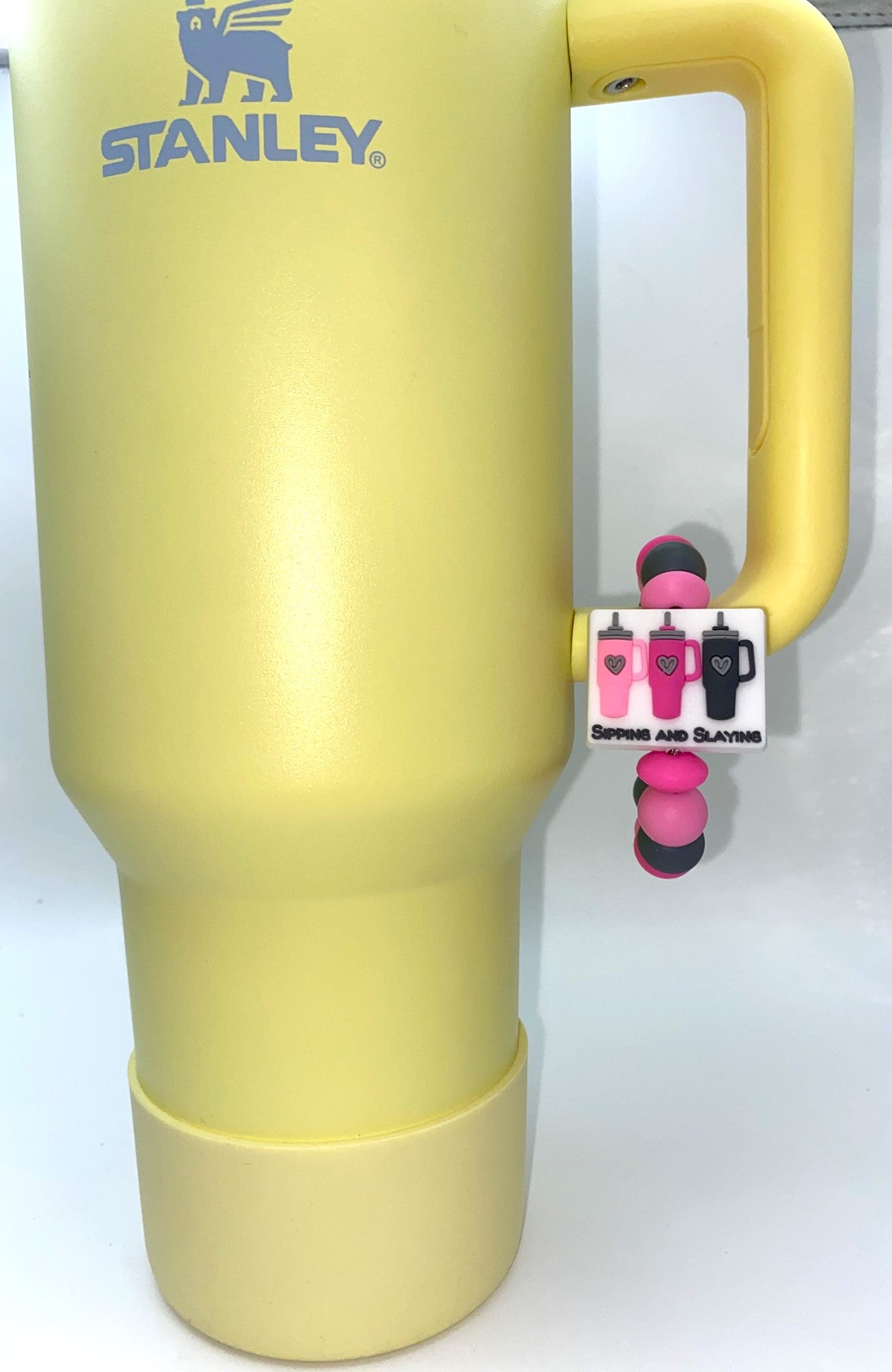 Sipping & Slaying Cup Stanley Tumbler Cup Handle Charm