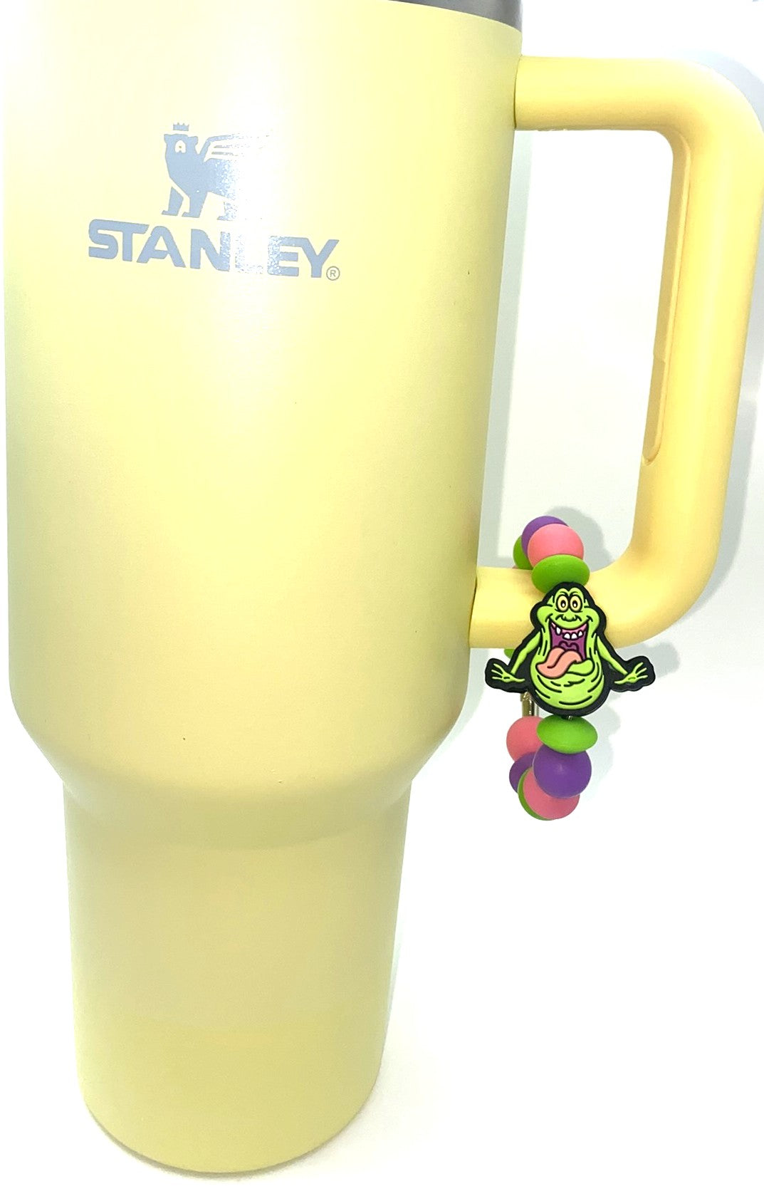 Slimer Ghost Stanley Tumbler Cup Handle Charm