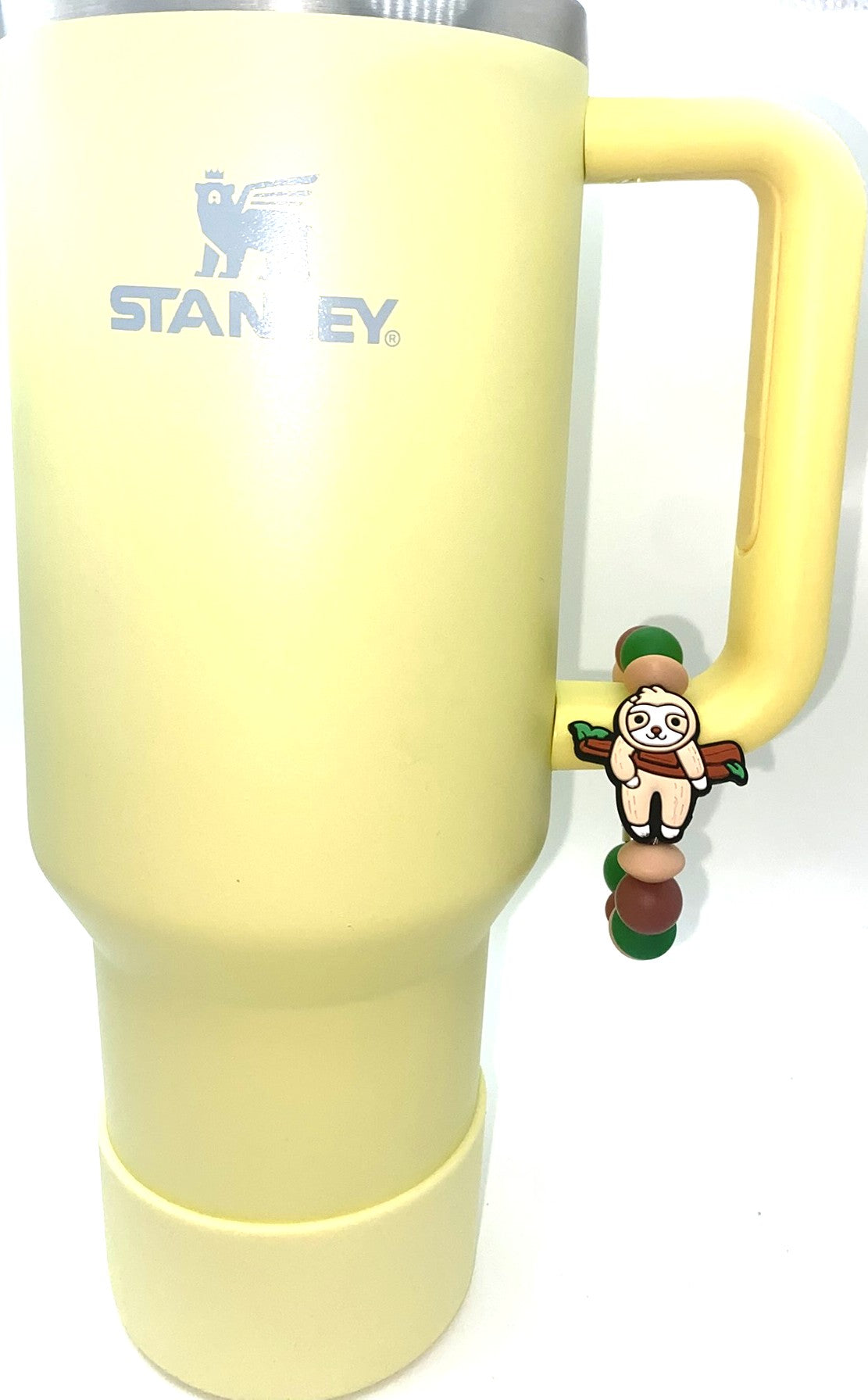 Sloth Hanging From Tree Stanley Tumbler Cup Handle Charm