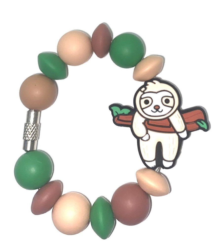 Sloth Hanging From Tree Stanley Tumbler Cup Handle Charm