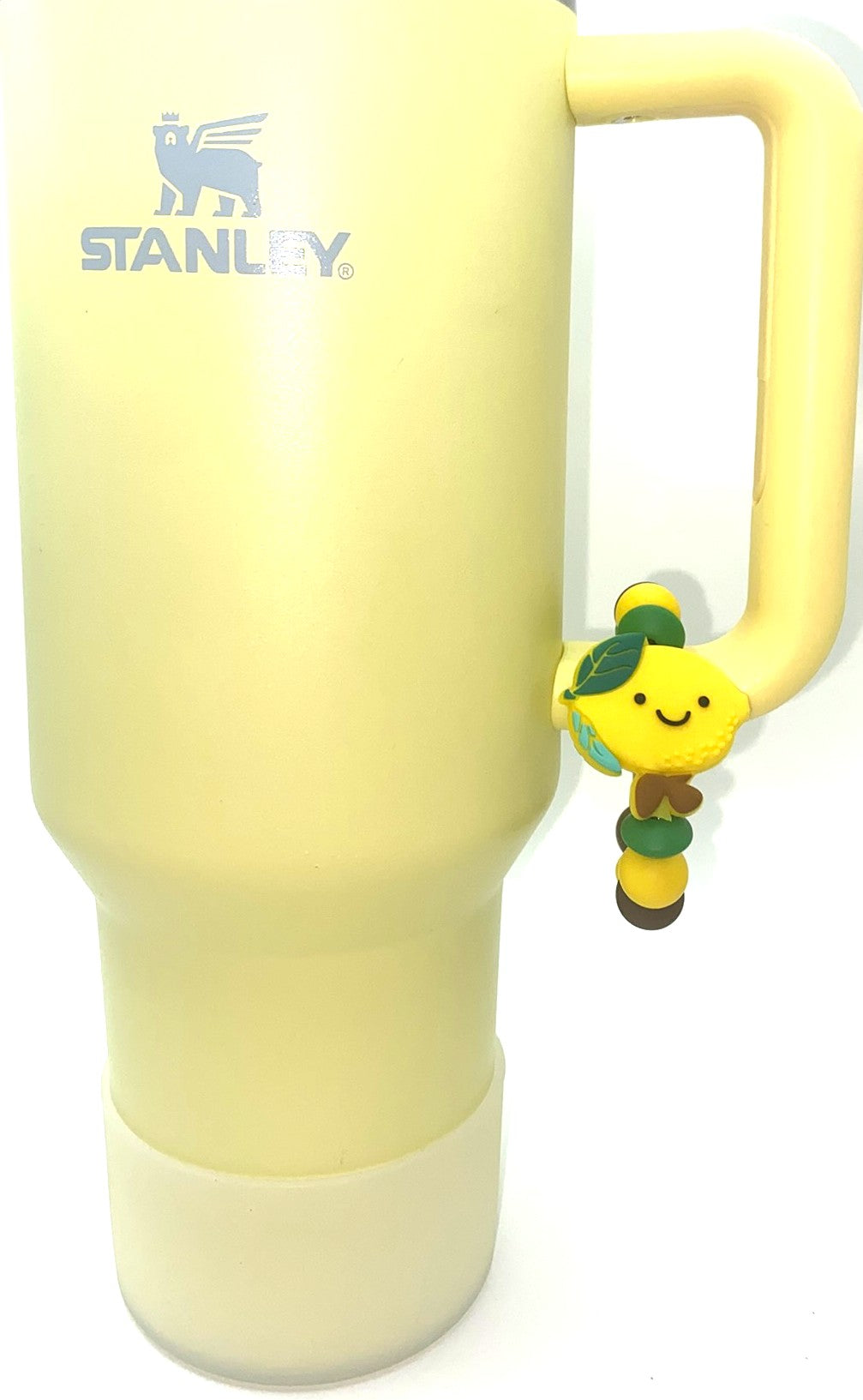 Happy Lemon 3D Stanley Tumbler Cup Handle Charm