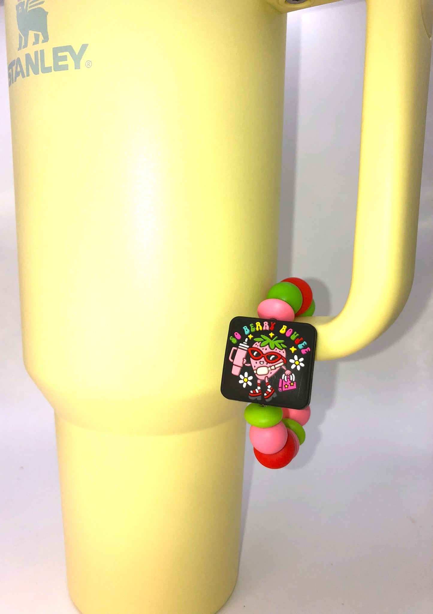 So Berry Boujee Stanley Tumbler Cup Handle Charm
