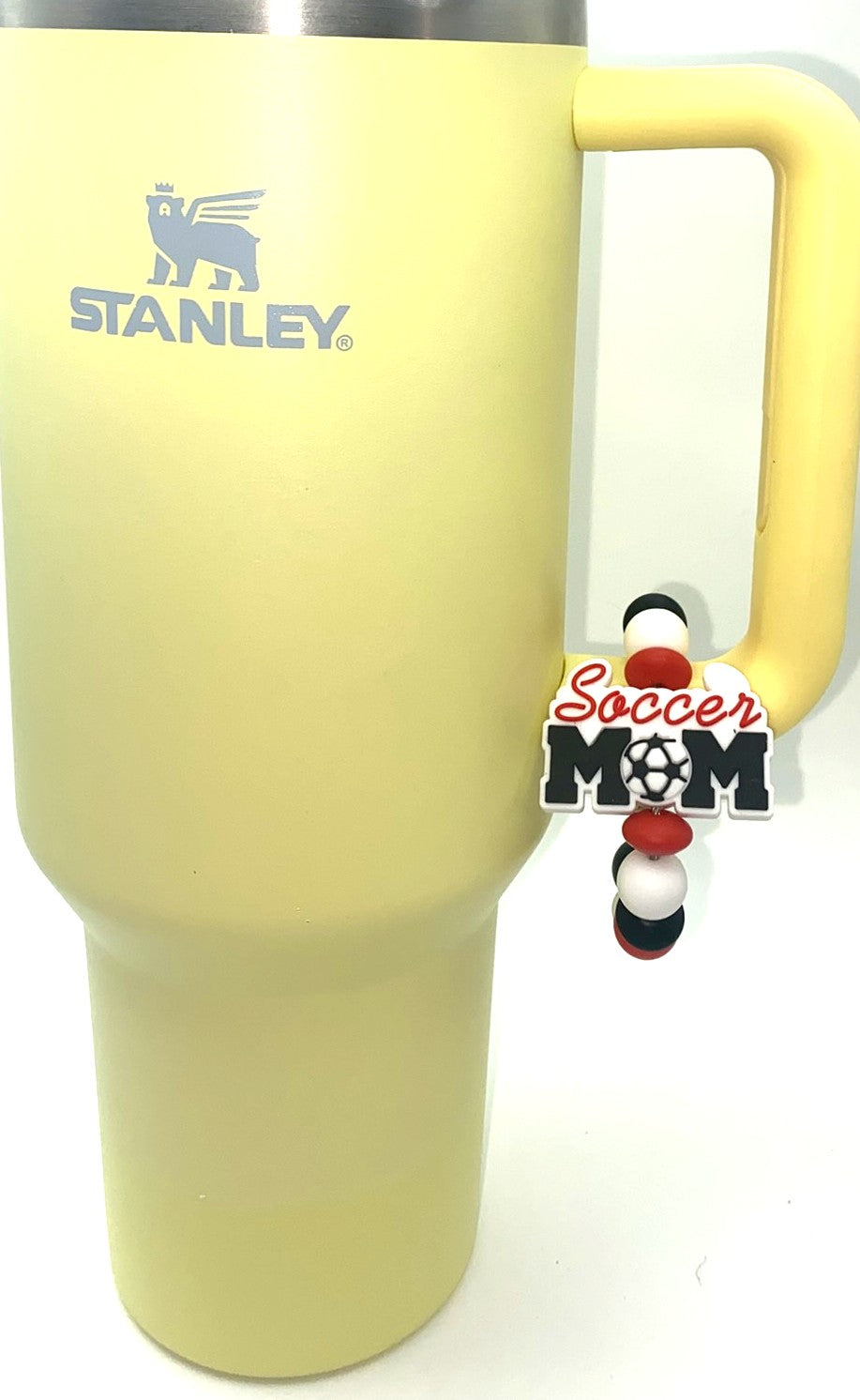 Soccer Mom Stanley Tumbler Cup Handle Charm
