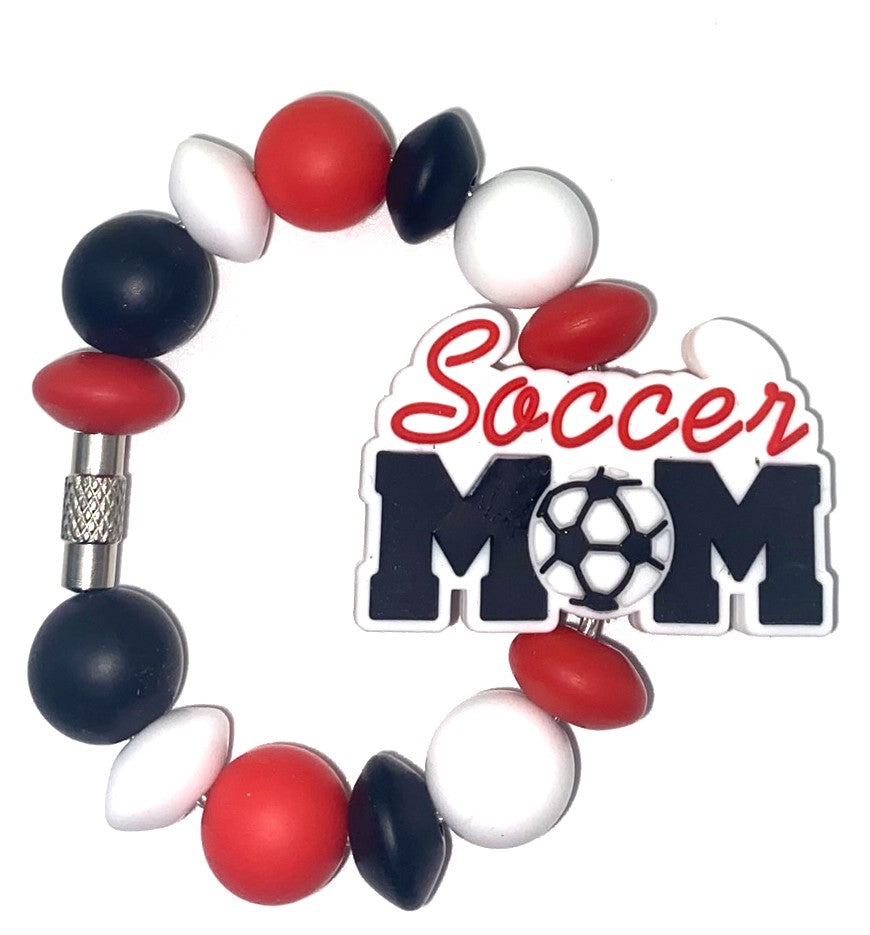 Soccer Mom Stanley Tumbler Cup Handle Charm